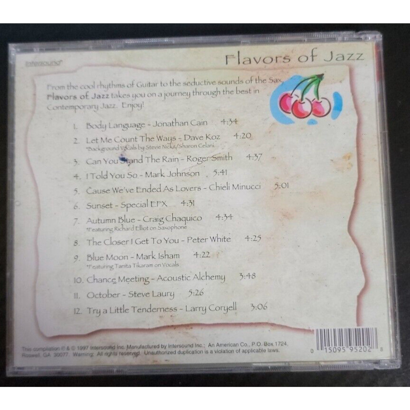 Flavors Of Jazz - Music CD - Various Artists (CD)