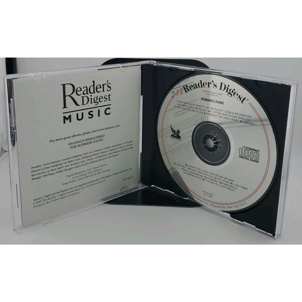 Romantic Piano World's Most Beautiful Melodies CD Reader
