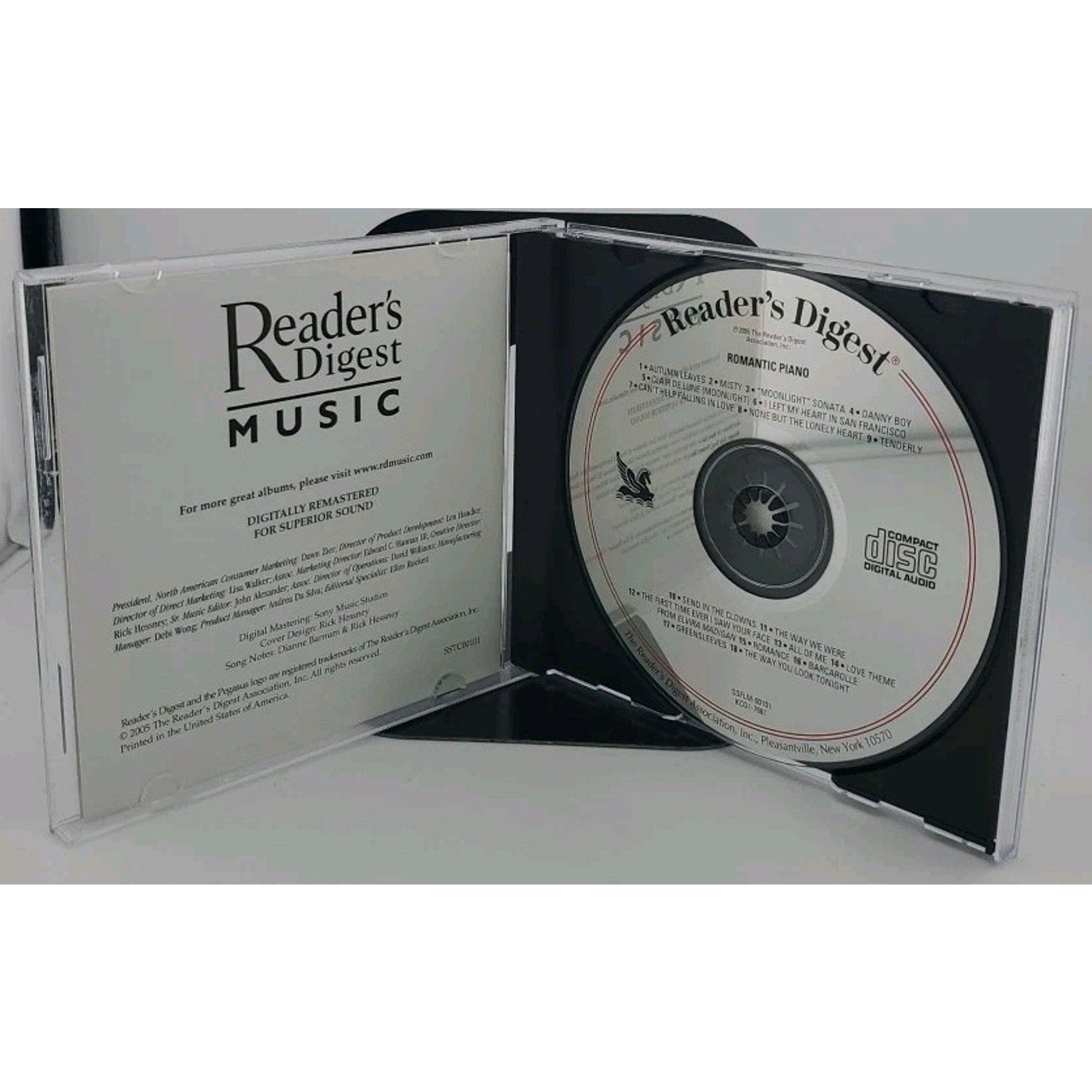 Romantic Piano World's Most Beautiful Melodies CD Reader