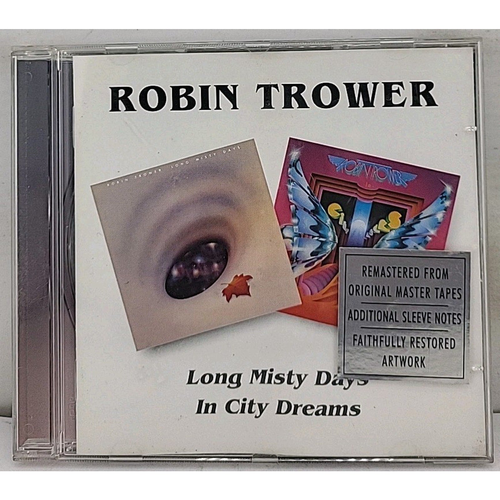 Long Misty Days/In City Dreams by Robin Trower (CD, Apr-1997, Beat Goes On)