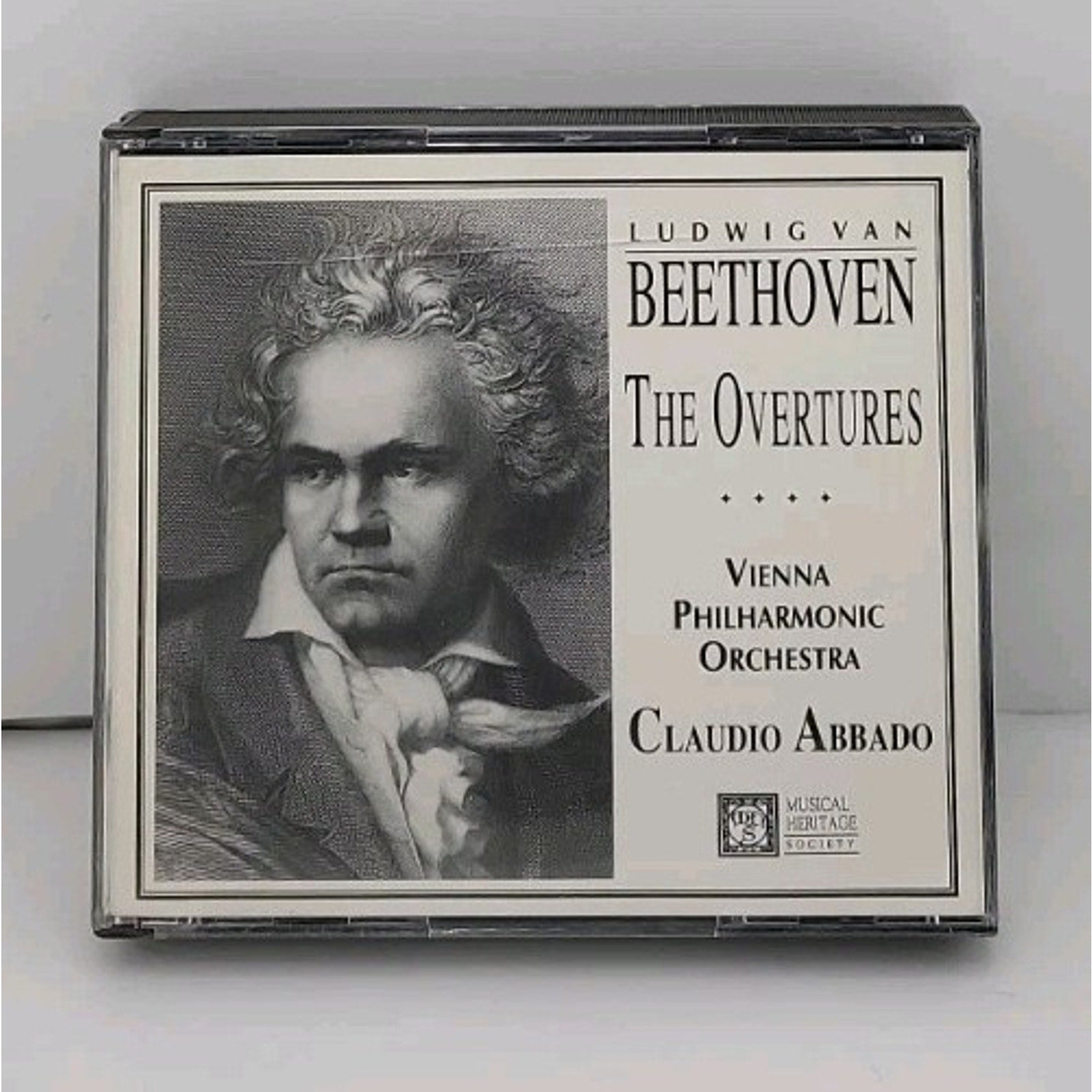 Beethoven: The Overtures CD Vienna Harmonic Orchestra 2 Disc Set Classical Music