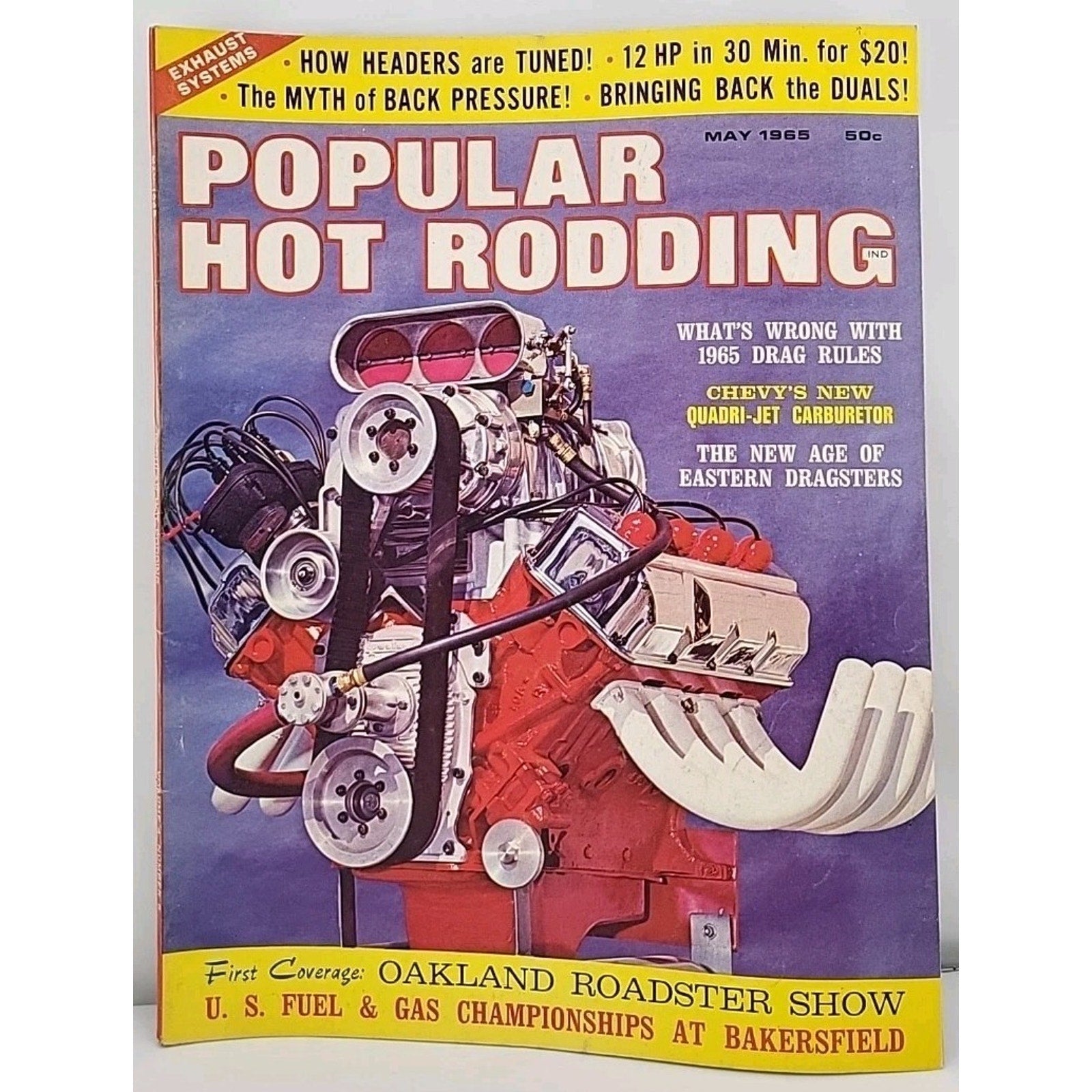 Popular Hot Rodding Magazine May 1965