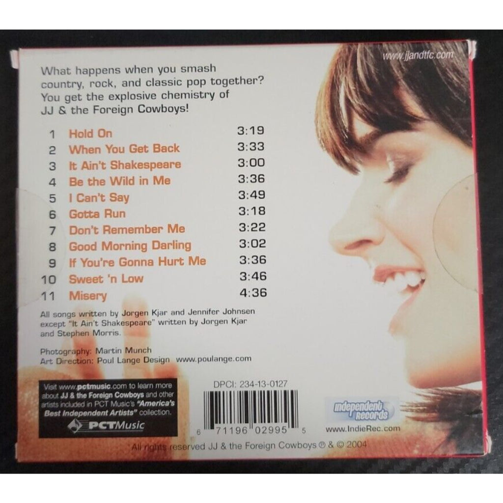JJ & The Foreign Cowboys - Be The Wild In Me (CD)
