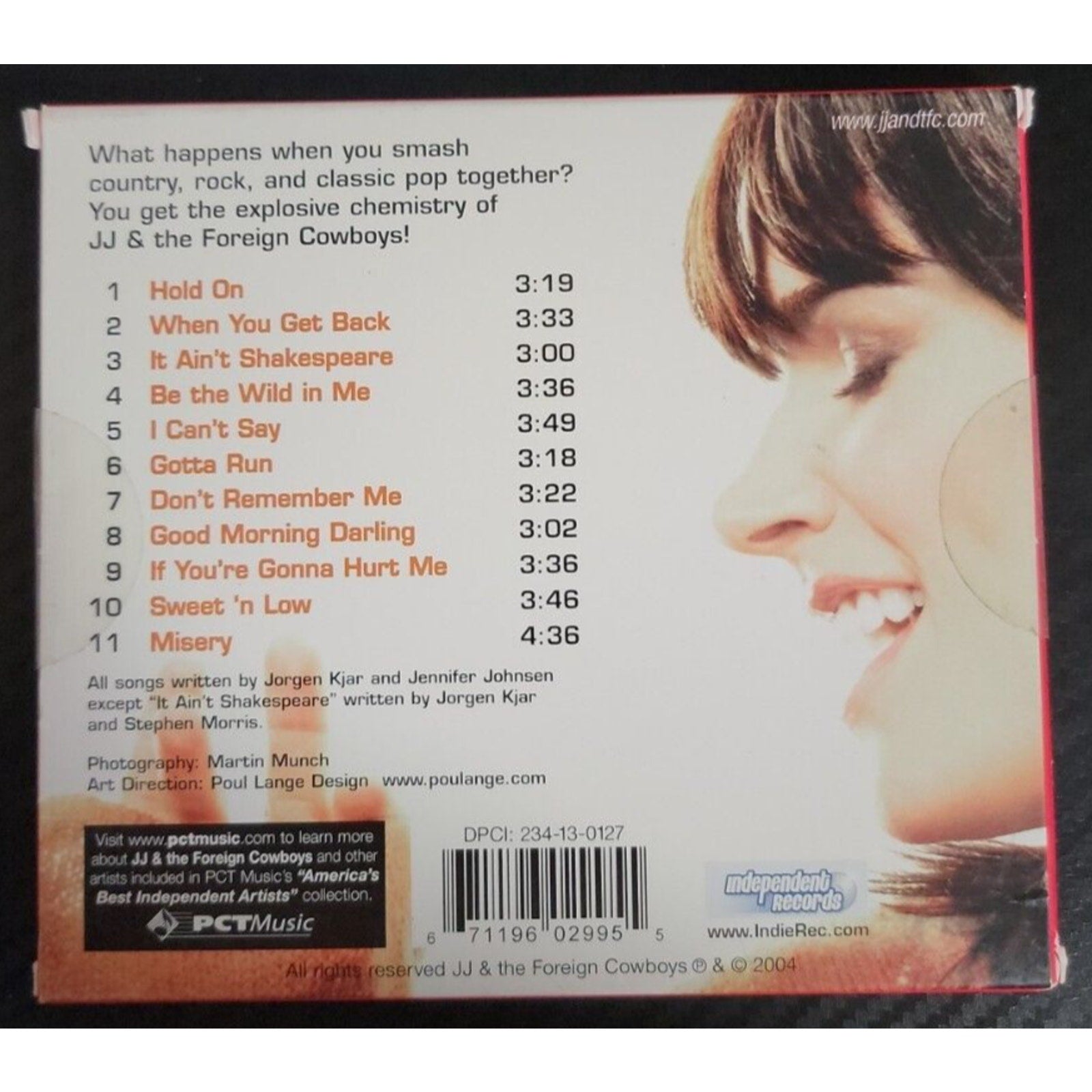 JJ & The Foreign Cowboys - Be The Wild In Me (CD)