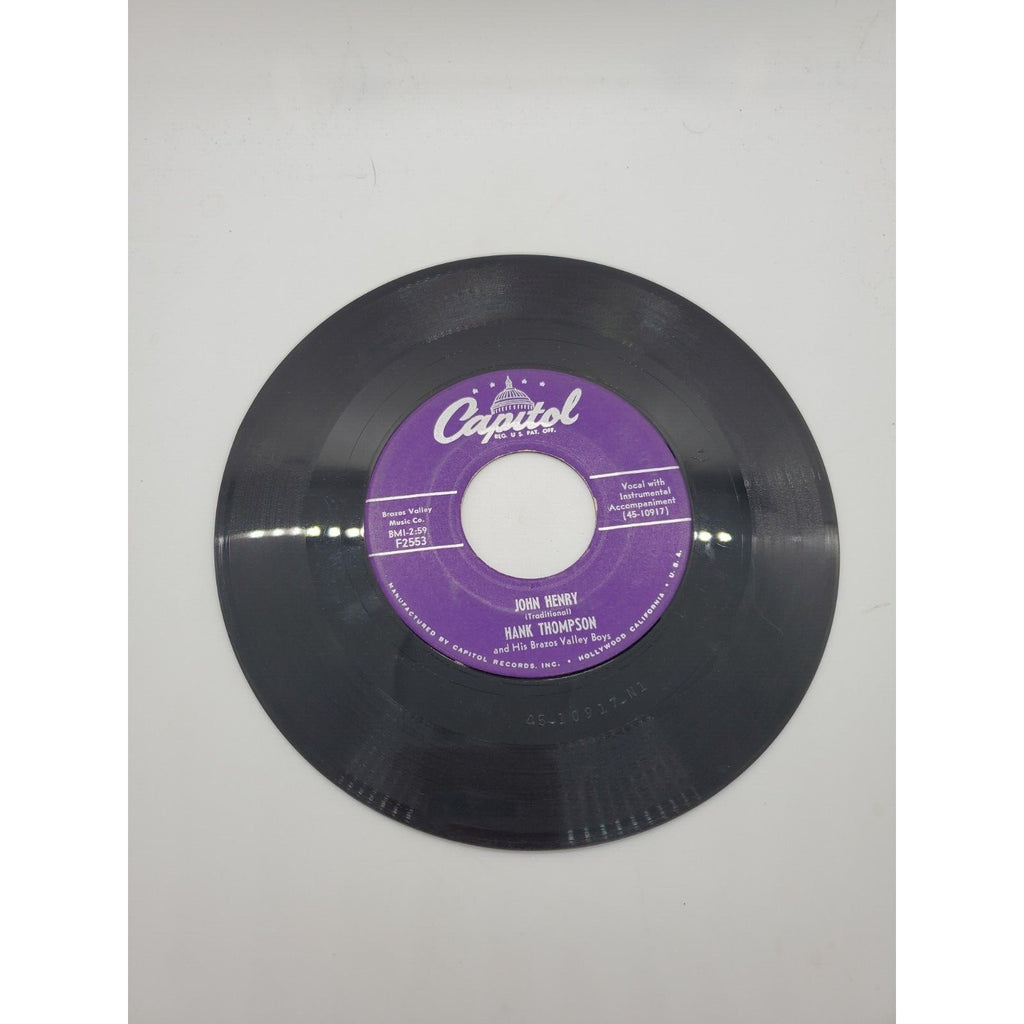 Hank Thompson - Yesterday's Girl/John Henry
