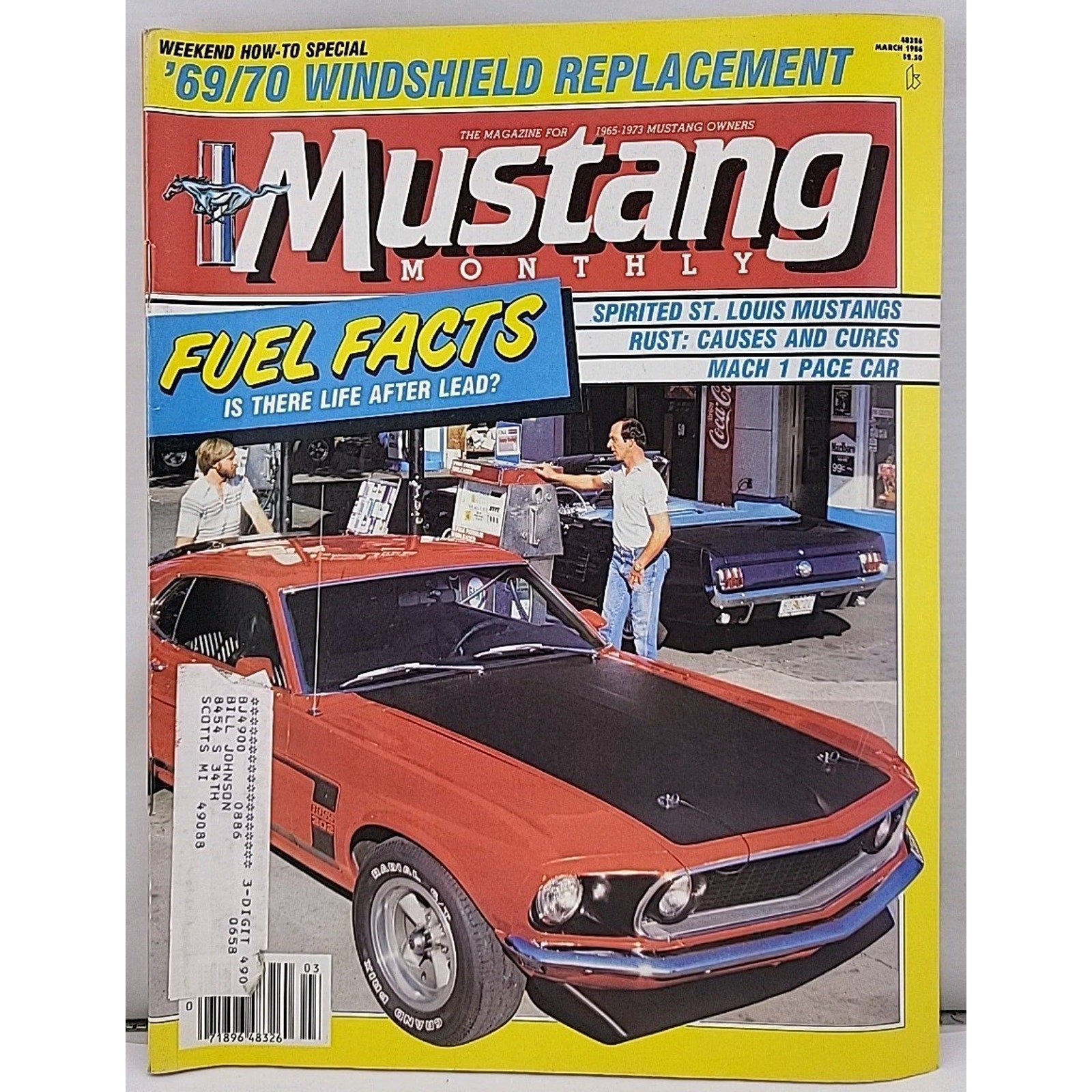Mustang Monthly Magazine - March 1986 - Volume 9 Number 1