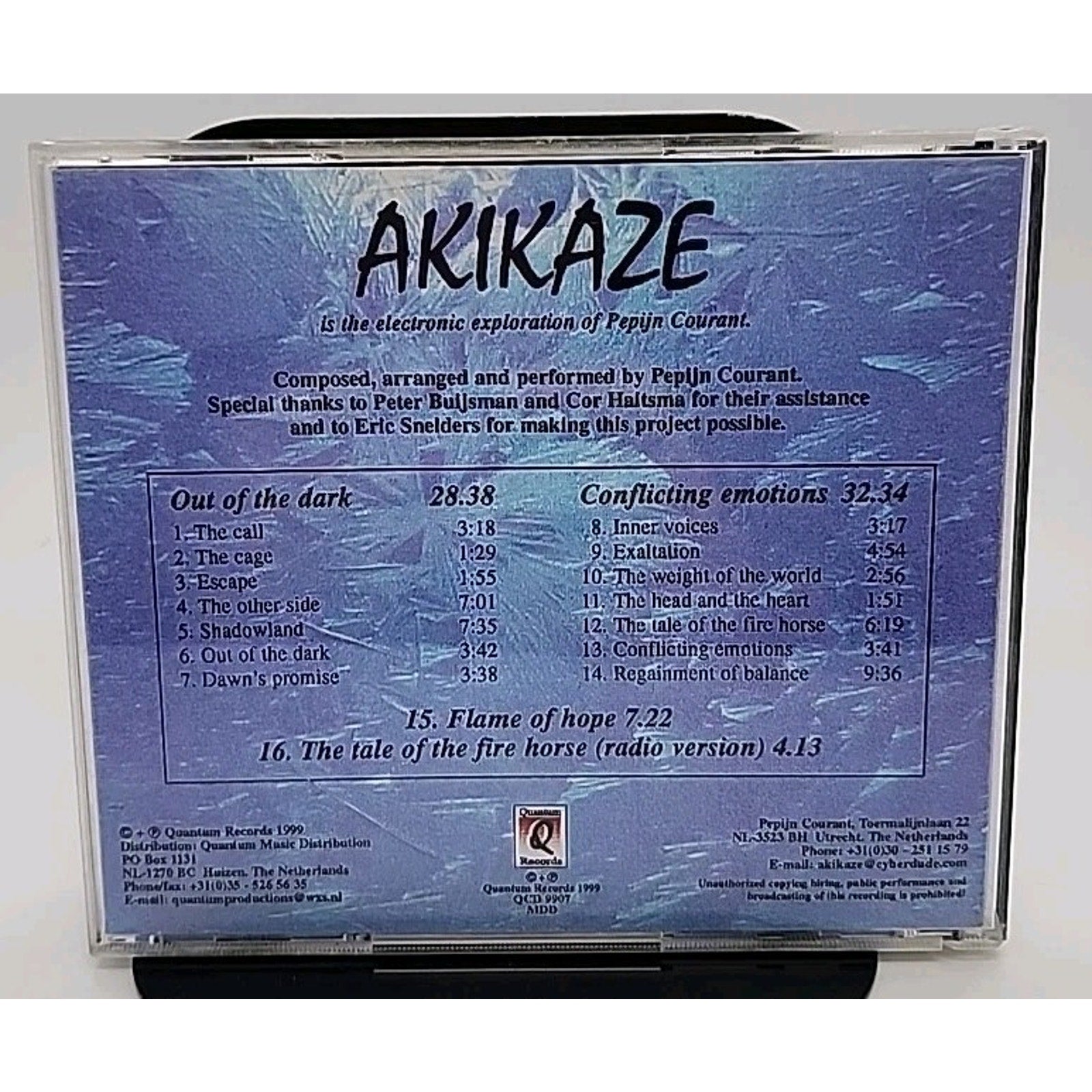 Conflicting Emotions Akikaze (CD)