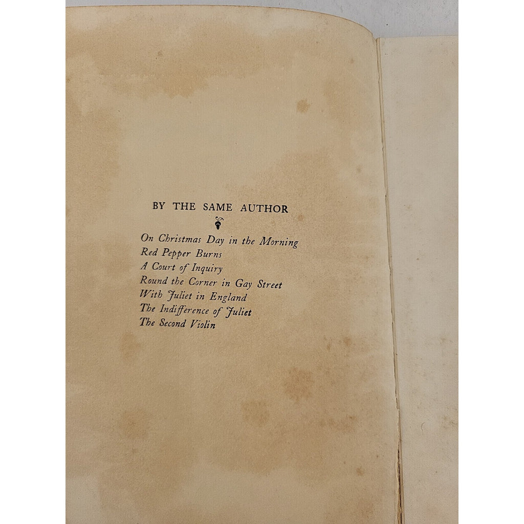 On Christmas Day In The Evening, by Grace S. Richmond 1910 First Edition