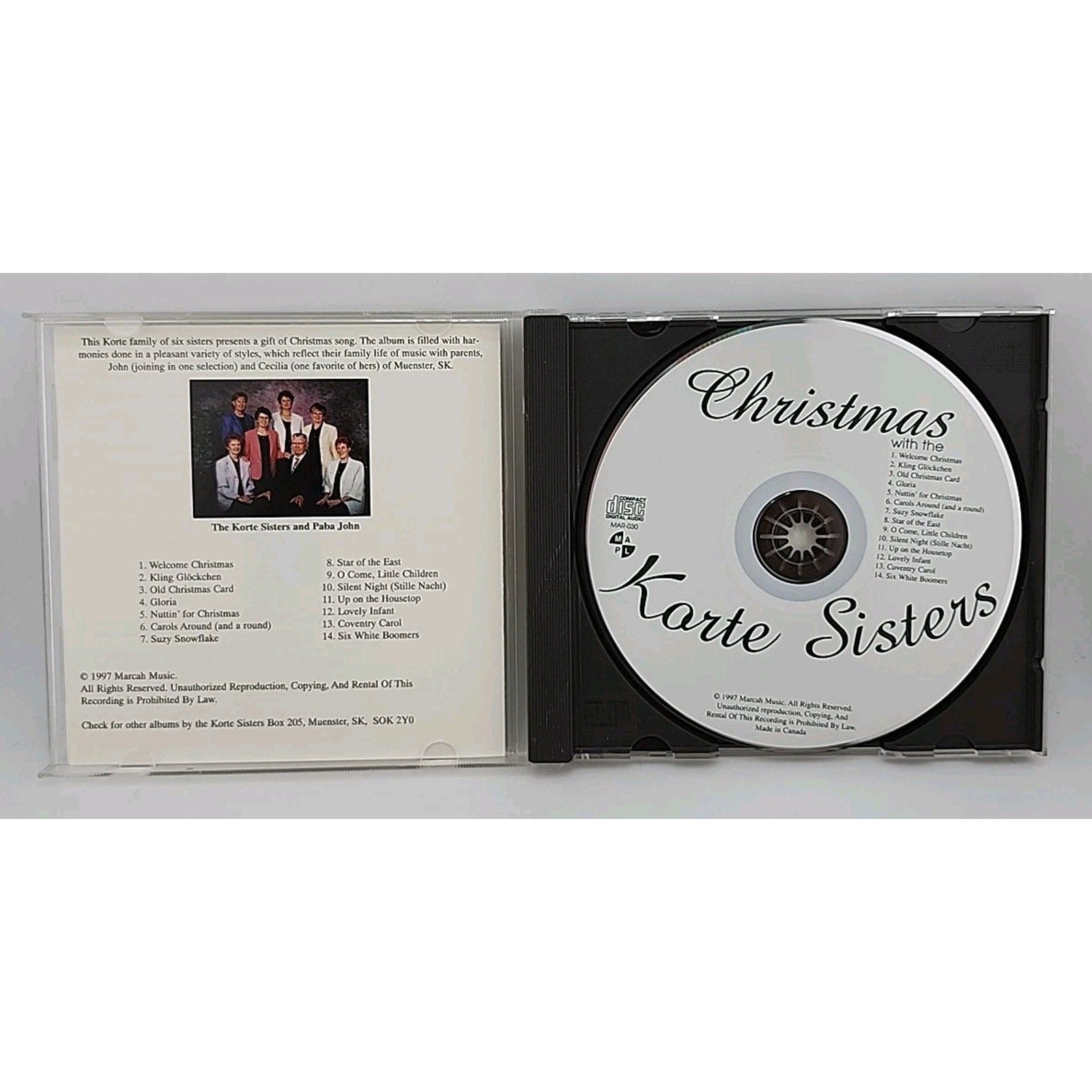 Christmas With The Korte Sisters (CD)