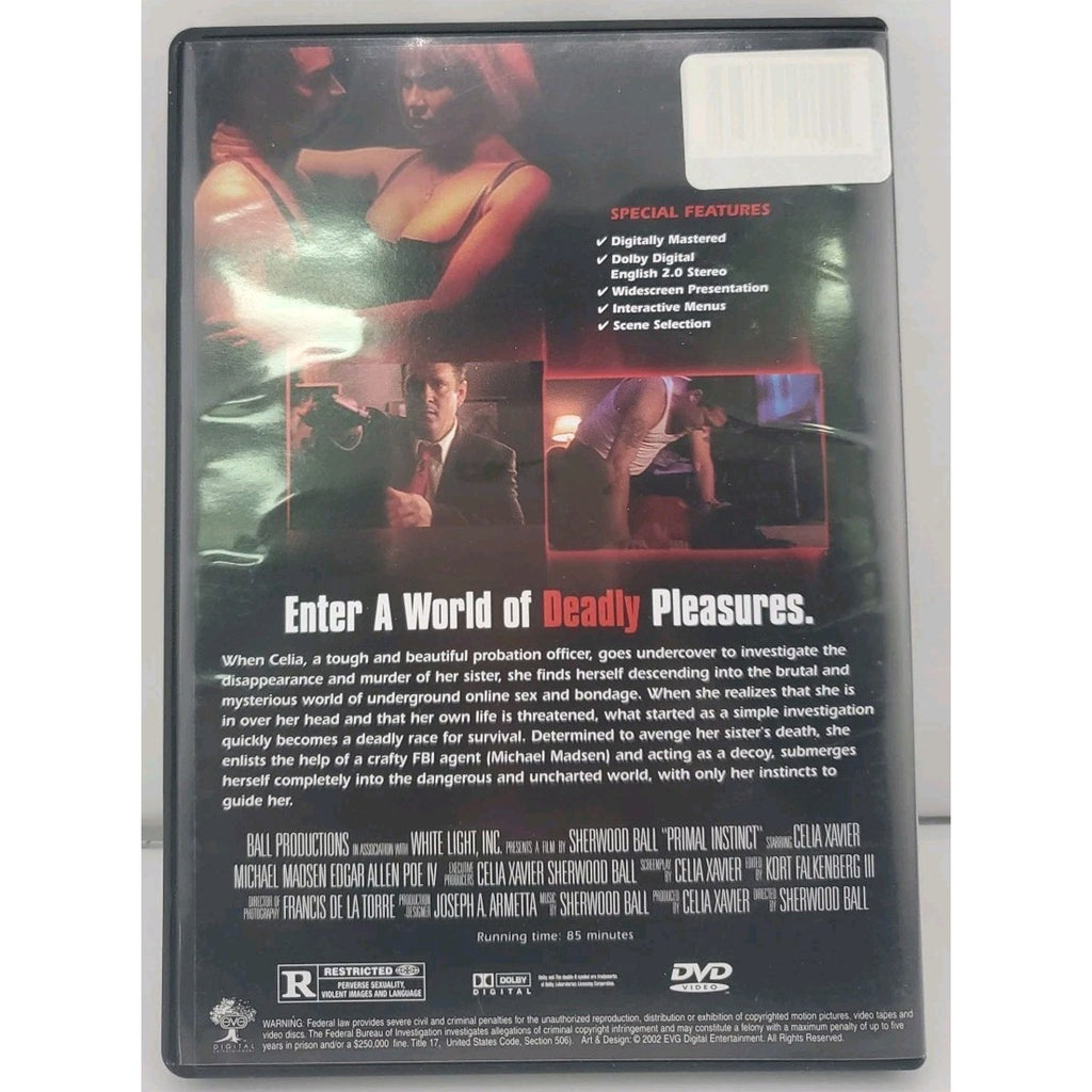 Primal Instinct (DVD, 2002)