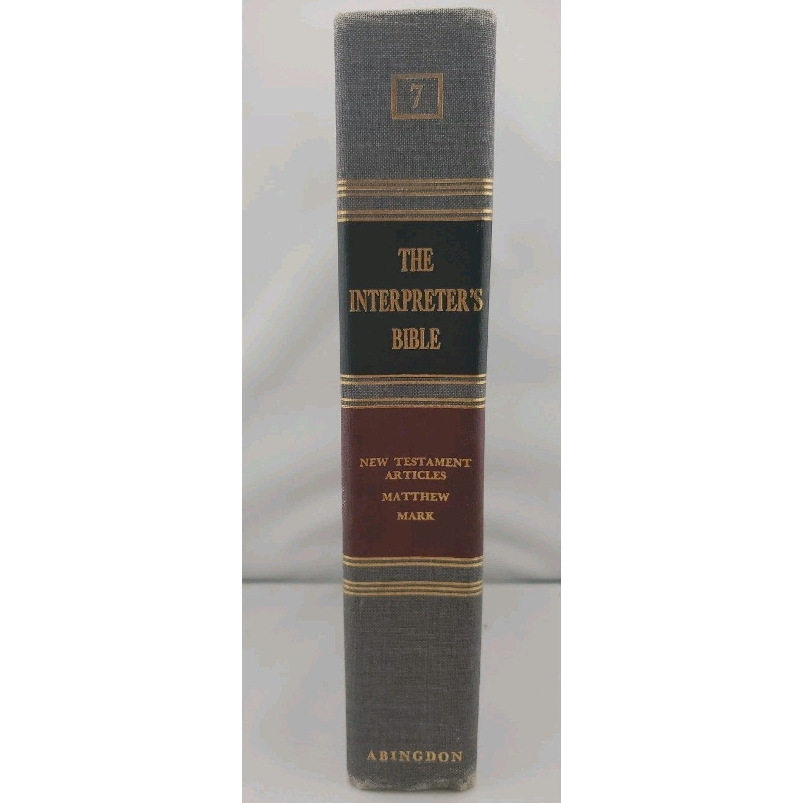 Interpreter's Bible Volume VII: New Testament Articles, Abingdon, c. 1951 Vol 7