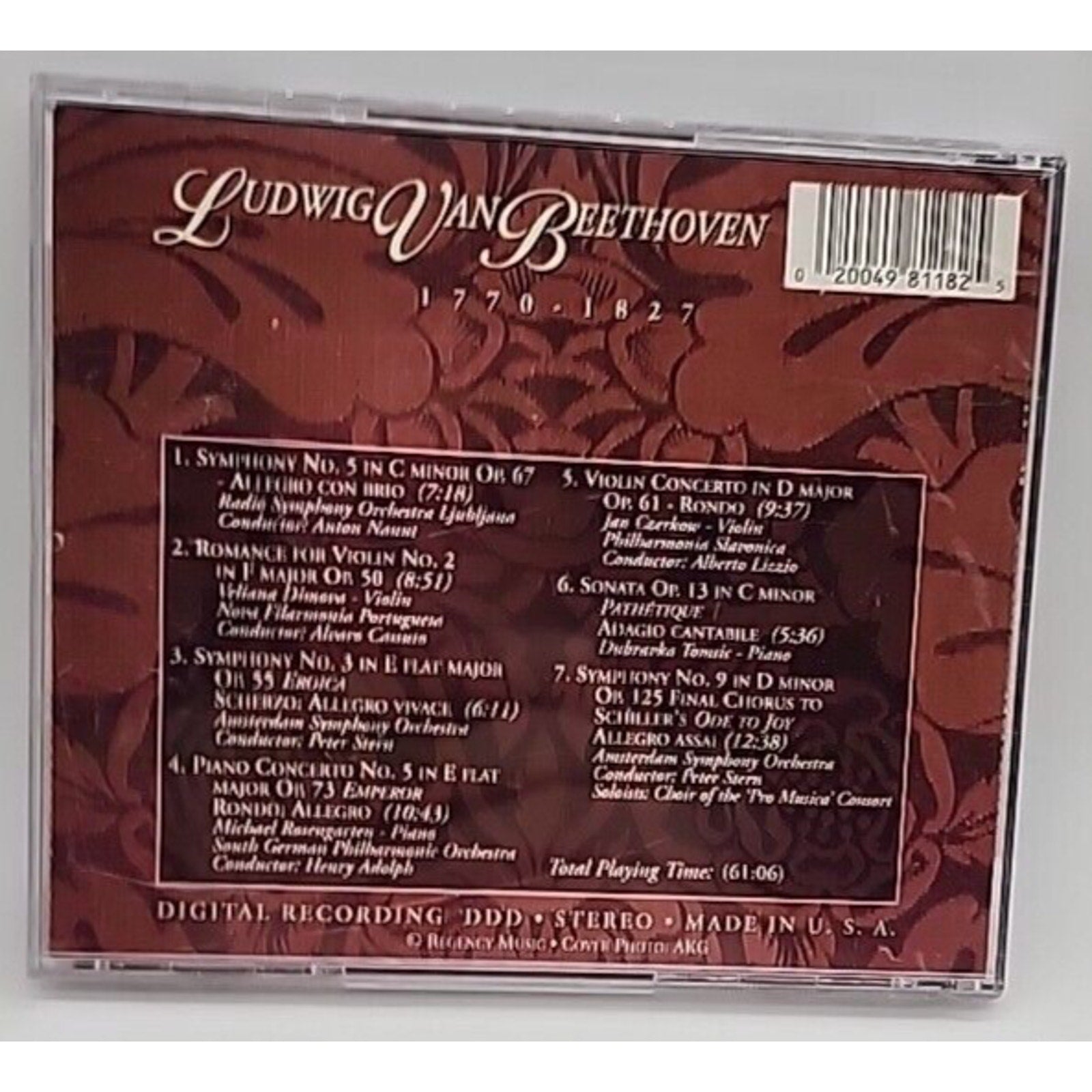 Beethoven CD The Masterpiece Collection