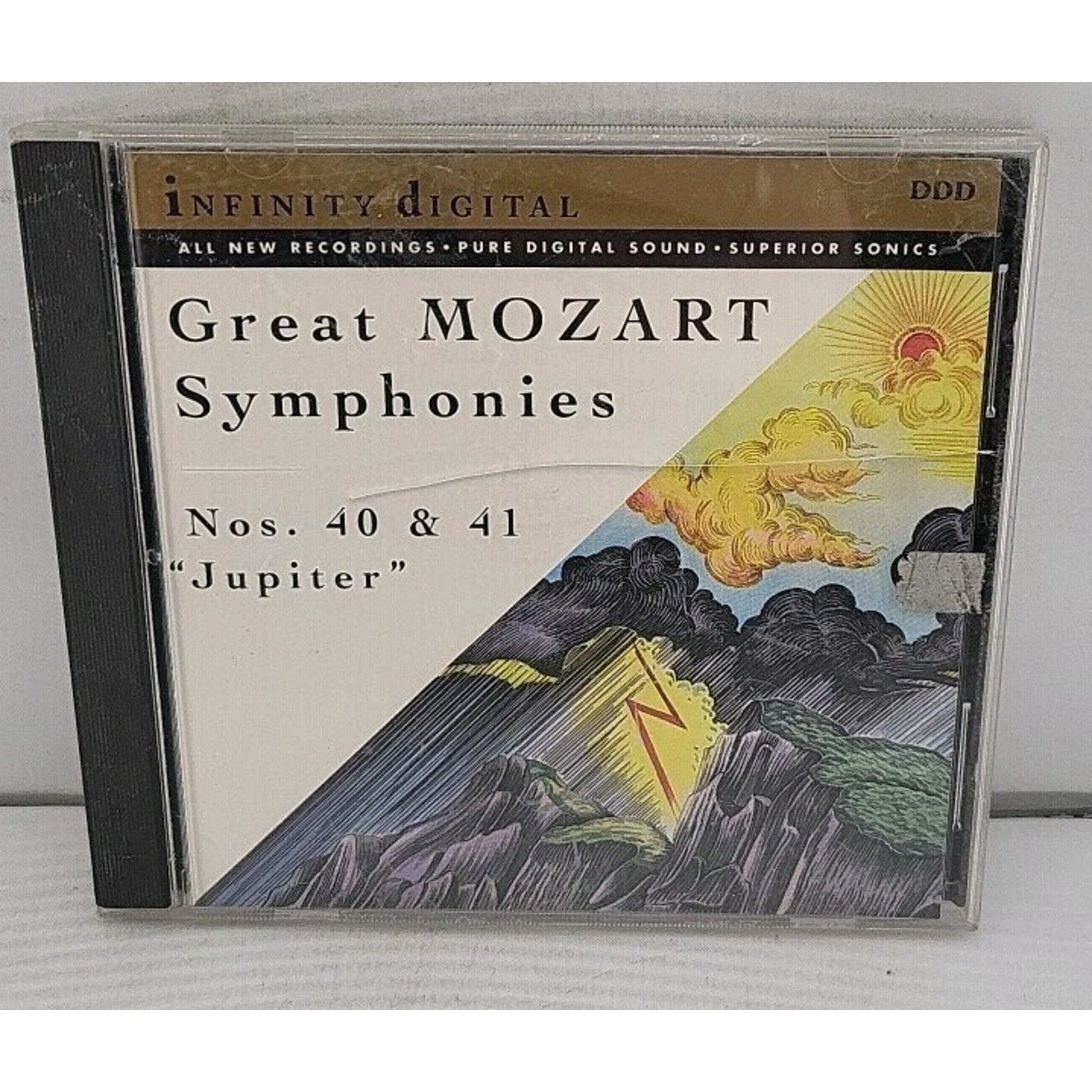 Great Symphonies 40 & 41 "Jupiter" by Classical Kids (CD, 1994)