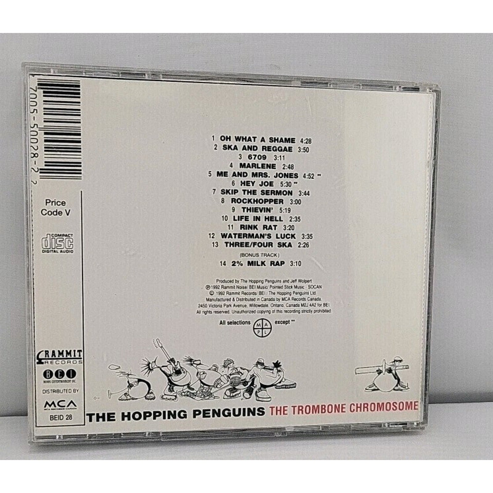 The Hopping Penguins Trombone Chromosome CD 1992