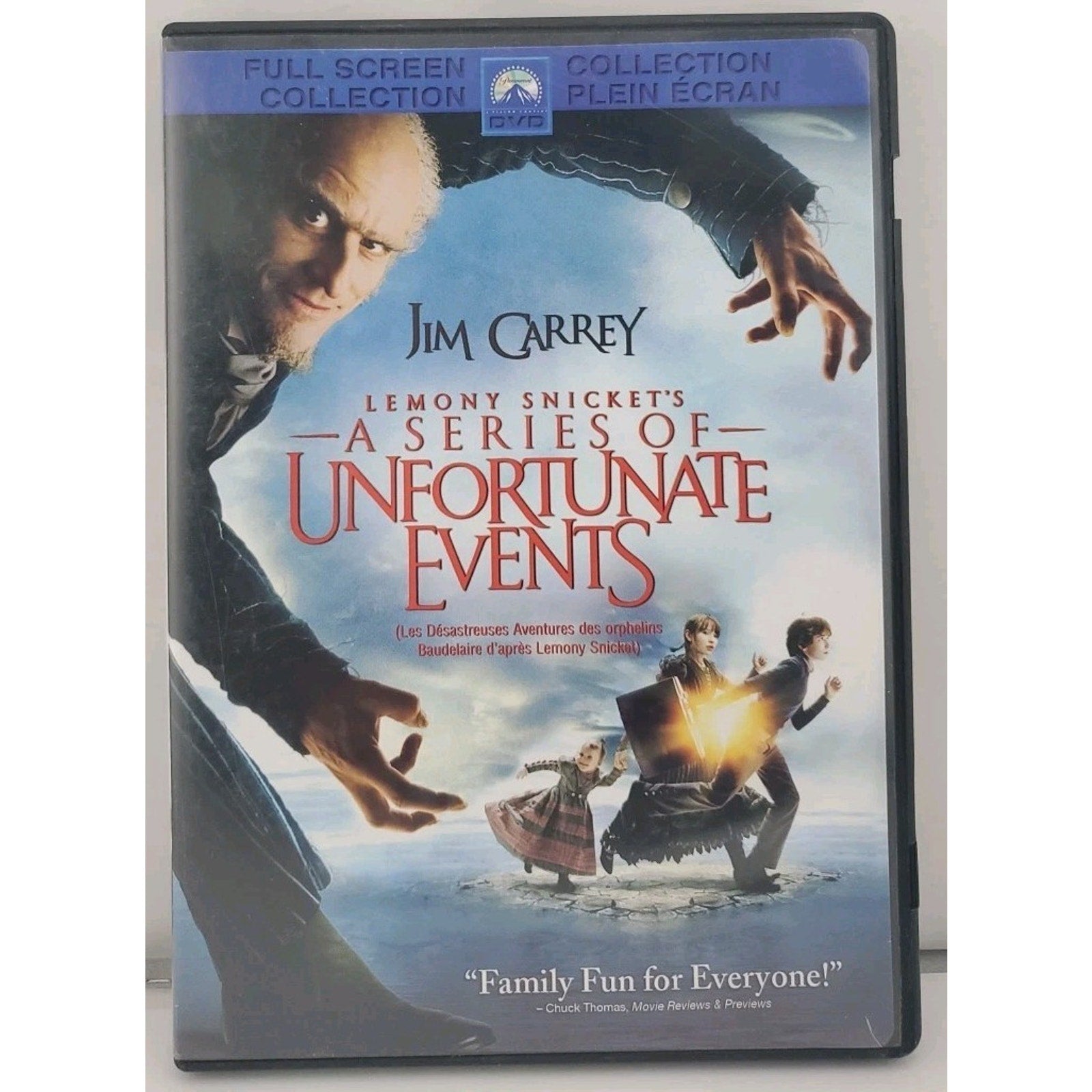 Lemony Snickets A Series of Unfortunate Events (DVD, 2010, Canadian)