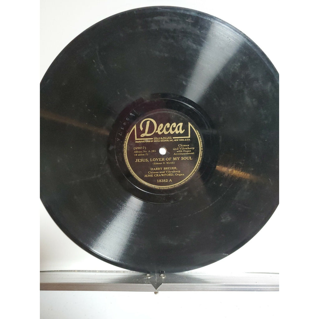Harry Breuer, Jesse Crawford - Rock of Ages - Decca - 9-133 Only Record 4