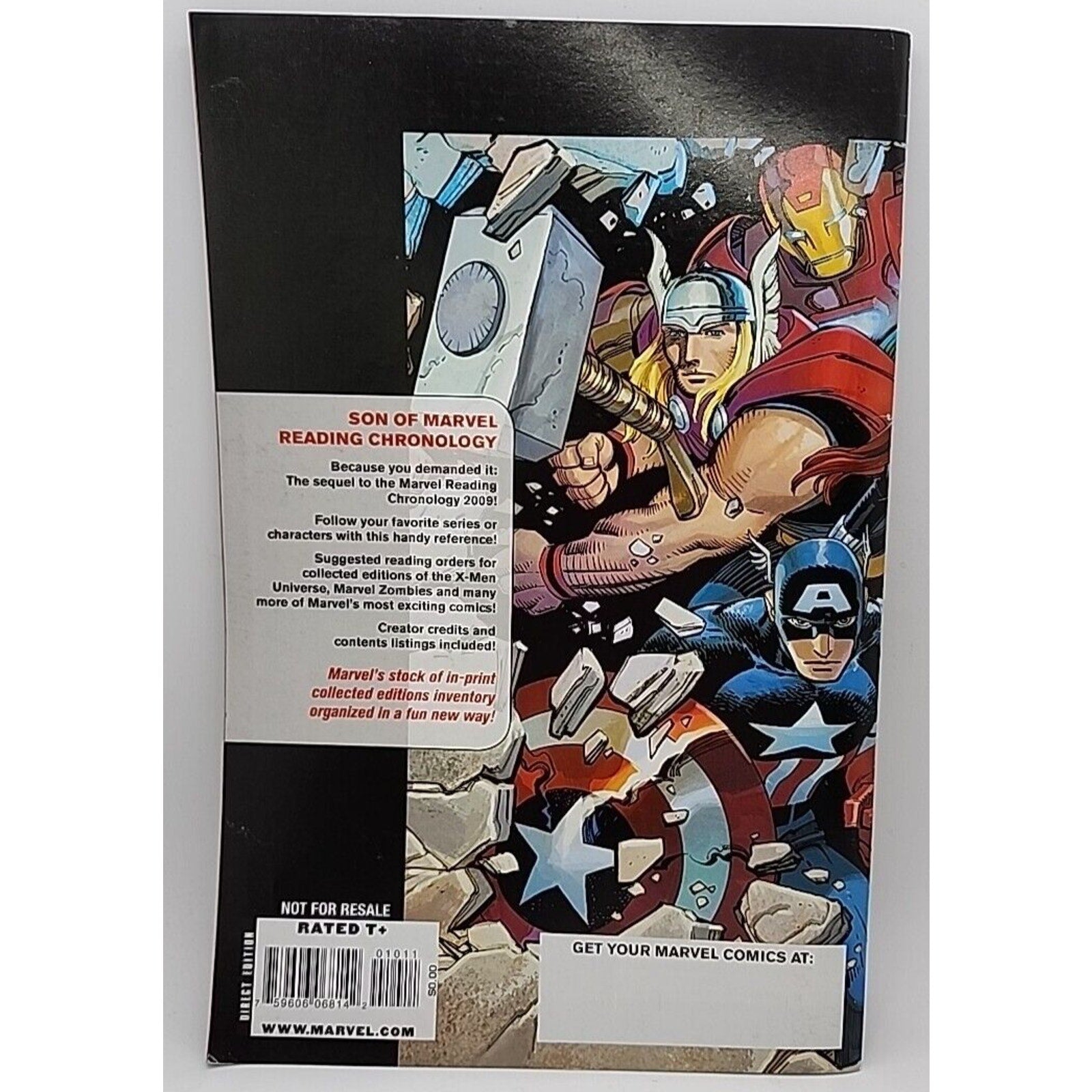 Son Of Marvel Reading Chronology (2009) Marvel Comics