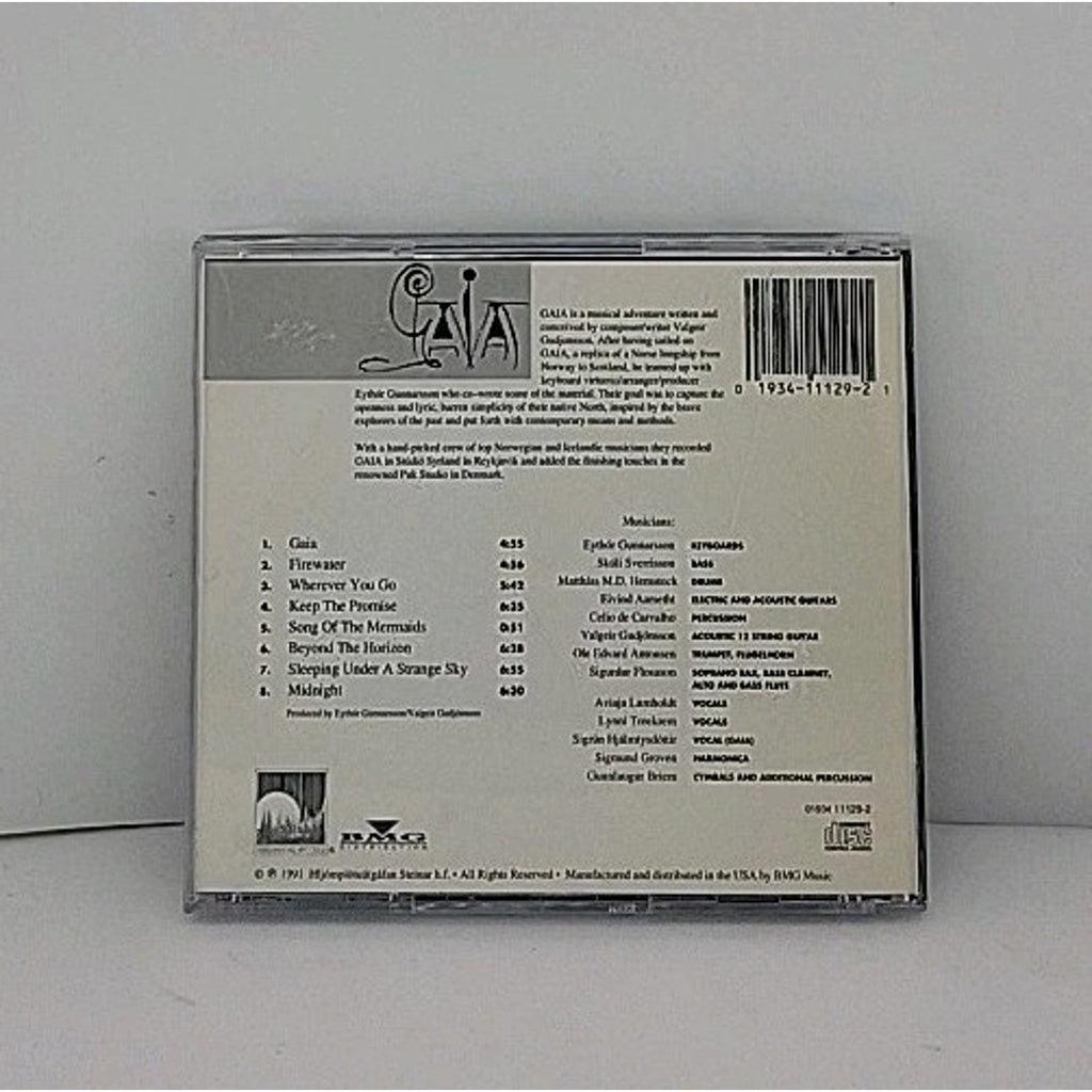 Gaia by Valgeir Guðjónsson (CD, 1991, Windham Hill Records)
