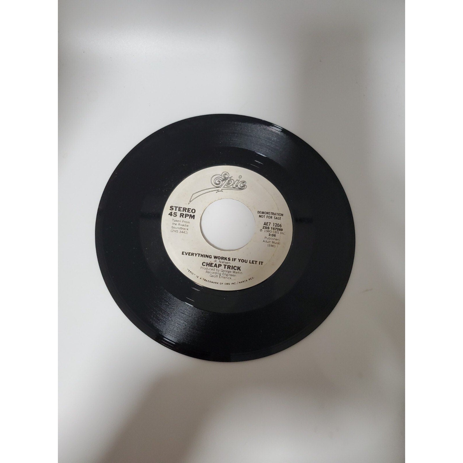 Cheap Trick - Everything Works If You Let It - 45RPM Record - Singles