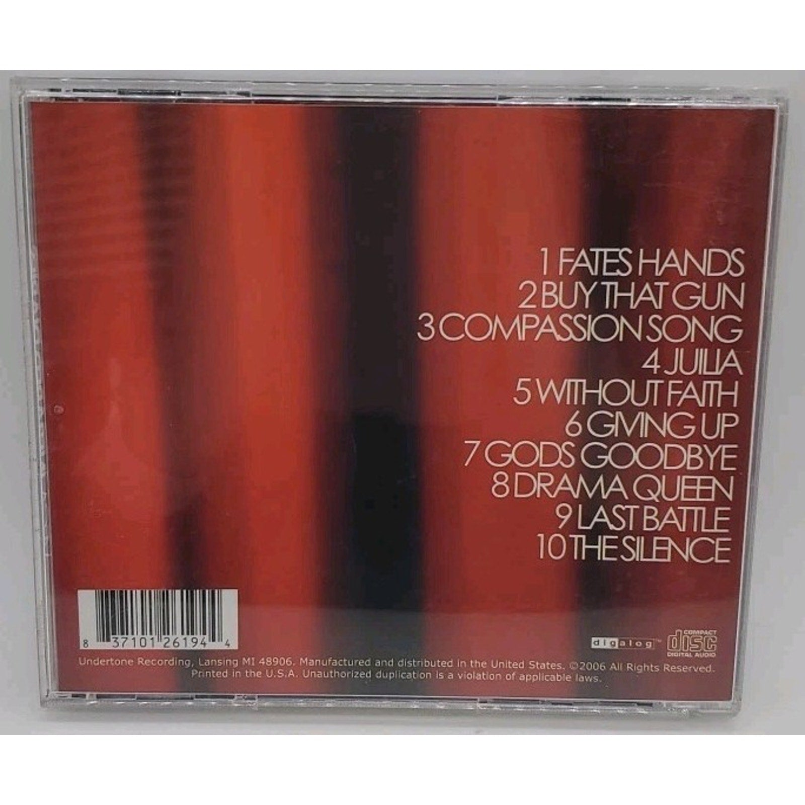 Vega Infrared Diaries (CD)
