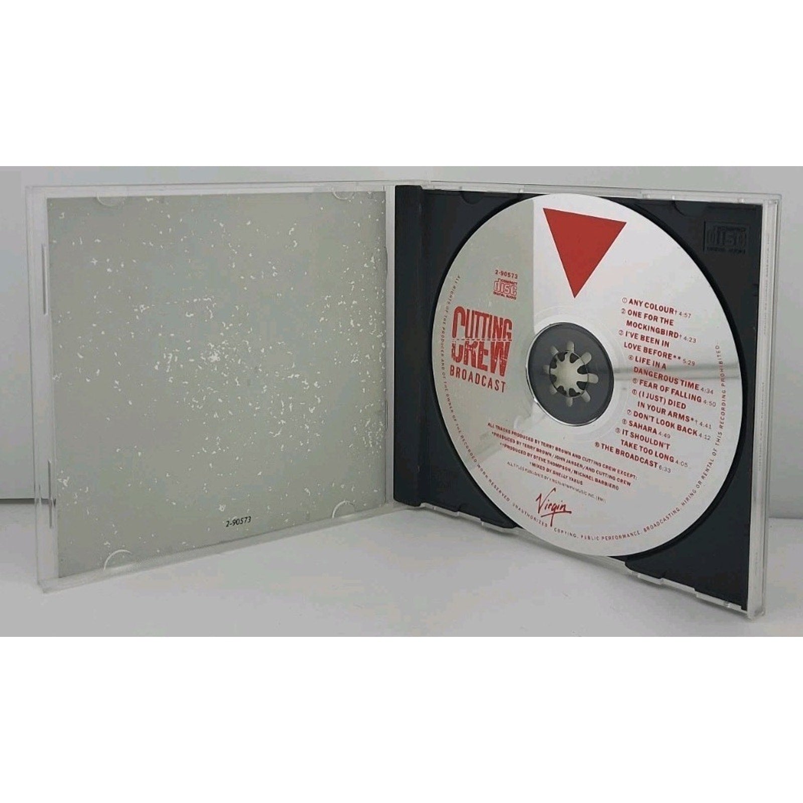 Broadcast by Cutting Crew (CD, 1987 Virgin Records)