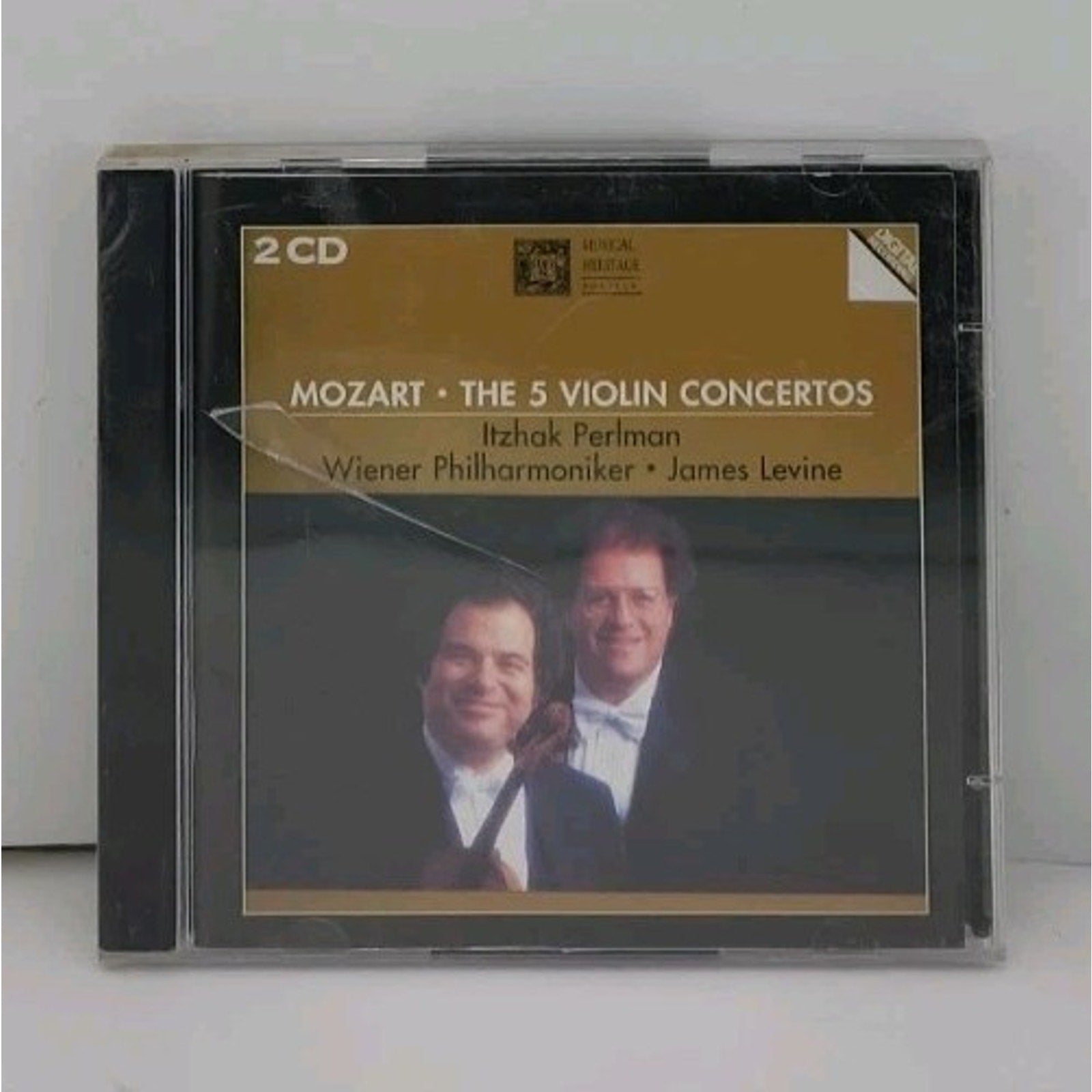 Mozart: The 5 Violin Concertos (Musical Heritage Society) - Music CD *Brand New*