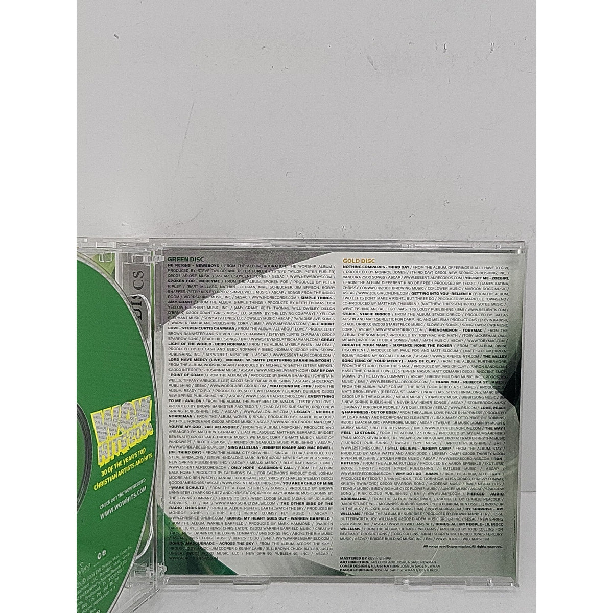 Wow Hits 2004 CD Contemporary Chrisian Pop 2 Disc Various Artists