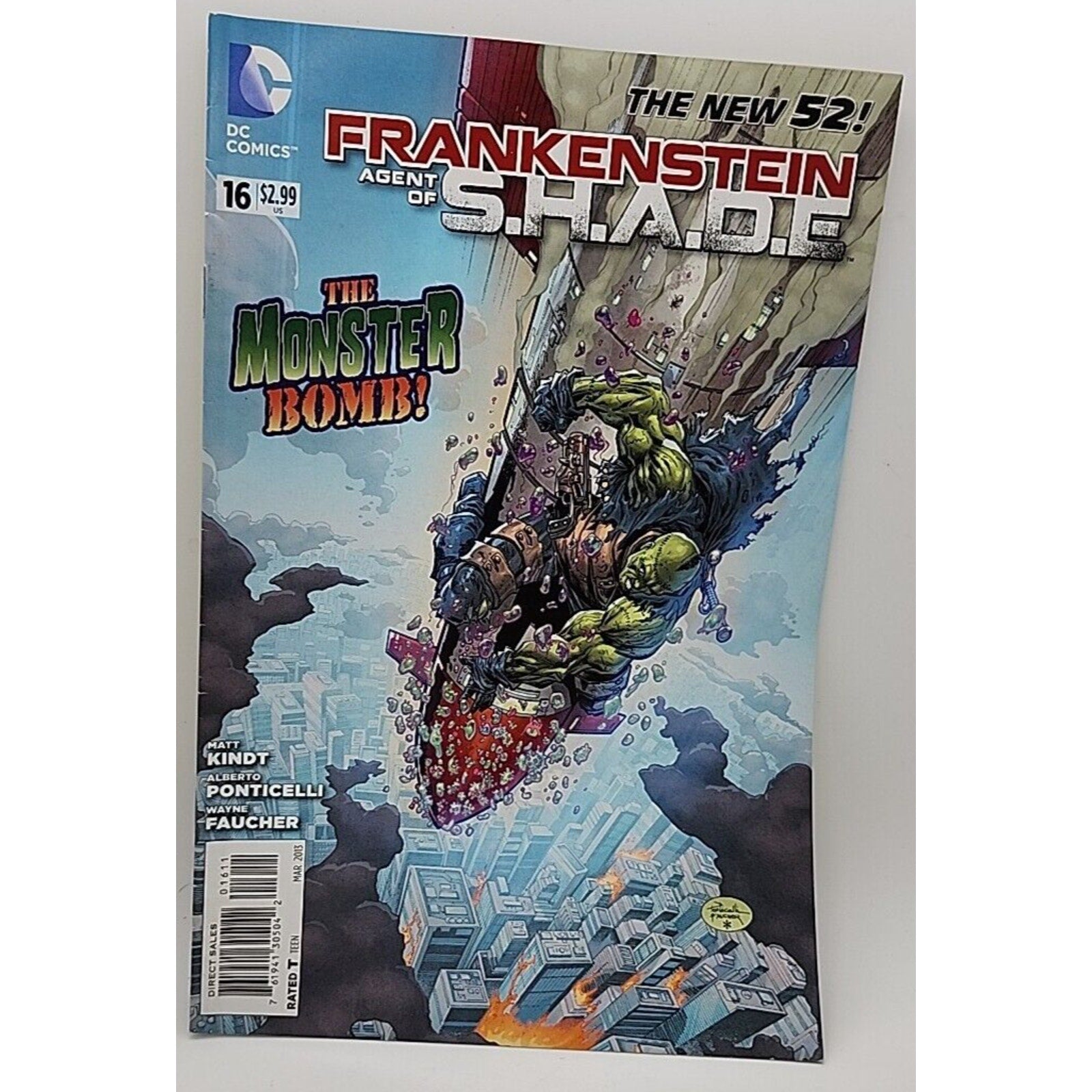 Frankenstein Agent Of S.H.A.D.E Comic "The New 52!" - No 16