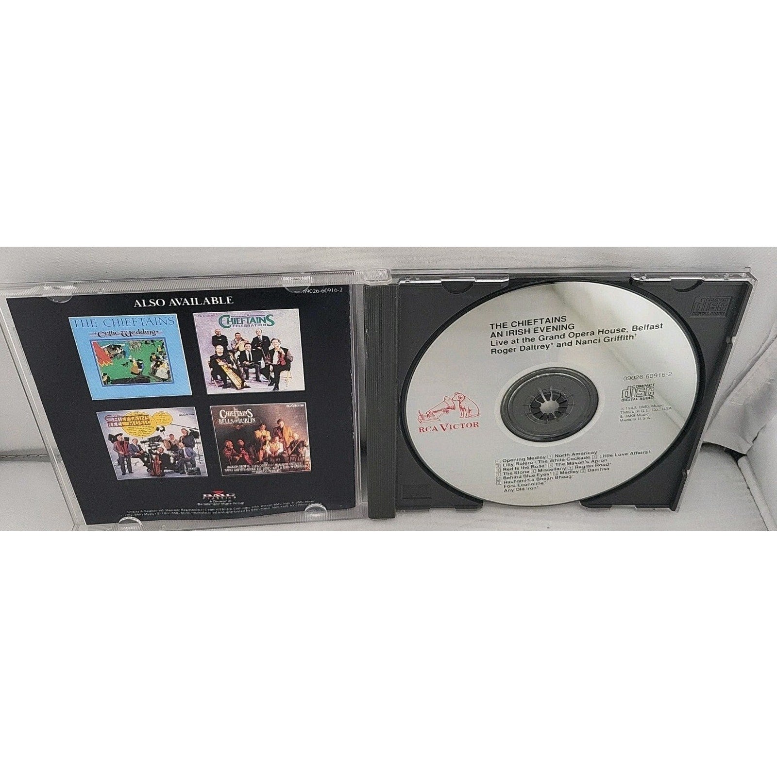 Irish Evening-Live at Grand Op by The Chieftains (CD, 1992)