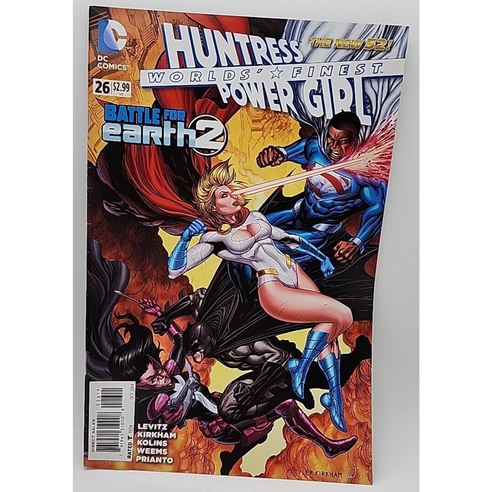 Huntress Power Girl #26 October 2014 DC New 52 Comics