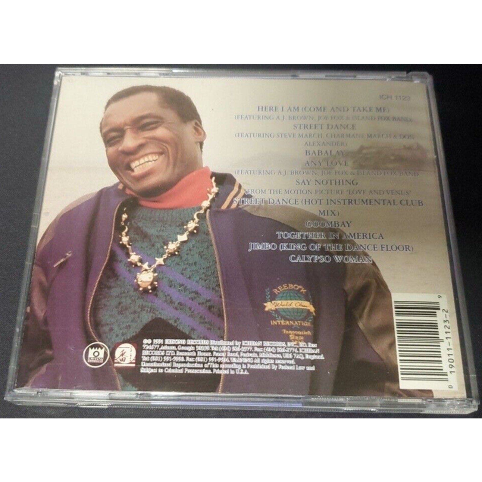 Global Music by King Errisson (CD, Oct-1991, Ichiban)