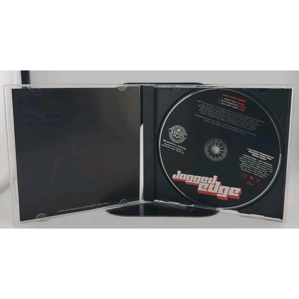 Jagged Edge Good Luck Charm PROMO CD Radio Edit/Instrumental 2005 R+B
