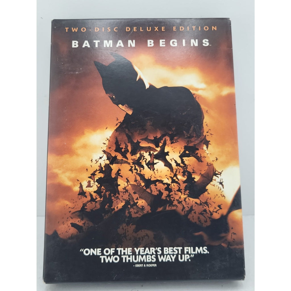Batman Begins (DVD, 2005, 2-Disc Set, Deluxe Edition)