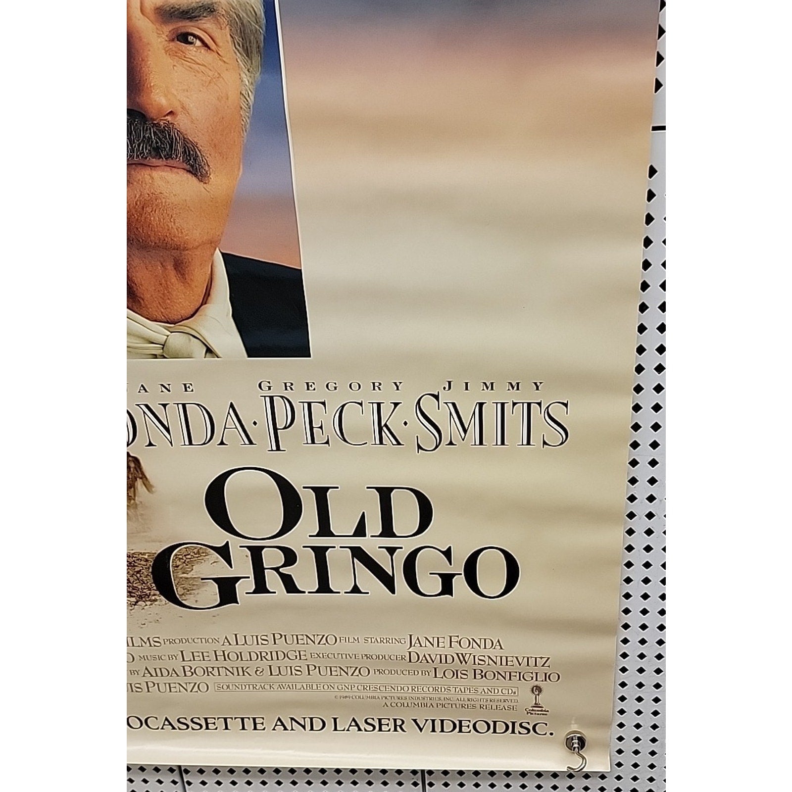 1989 Old Gringo, Original Movie Poster, S/S Rolled 27x41