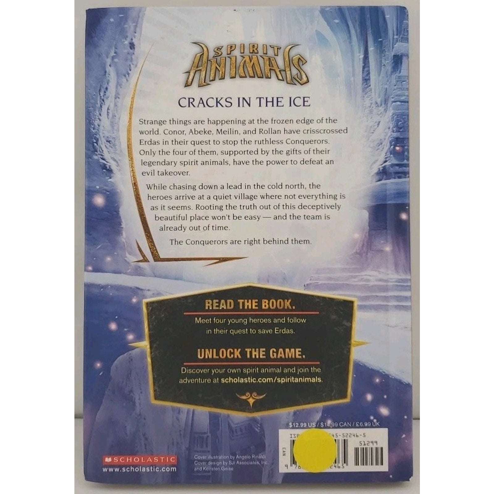 Spirit Animals: Book 4: Fire and Ice - Hardcover By Hale, Shannon