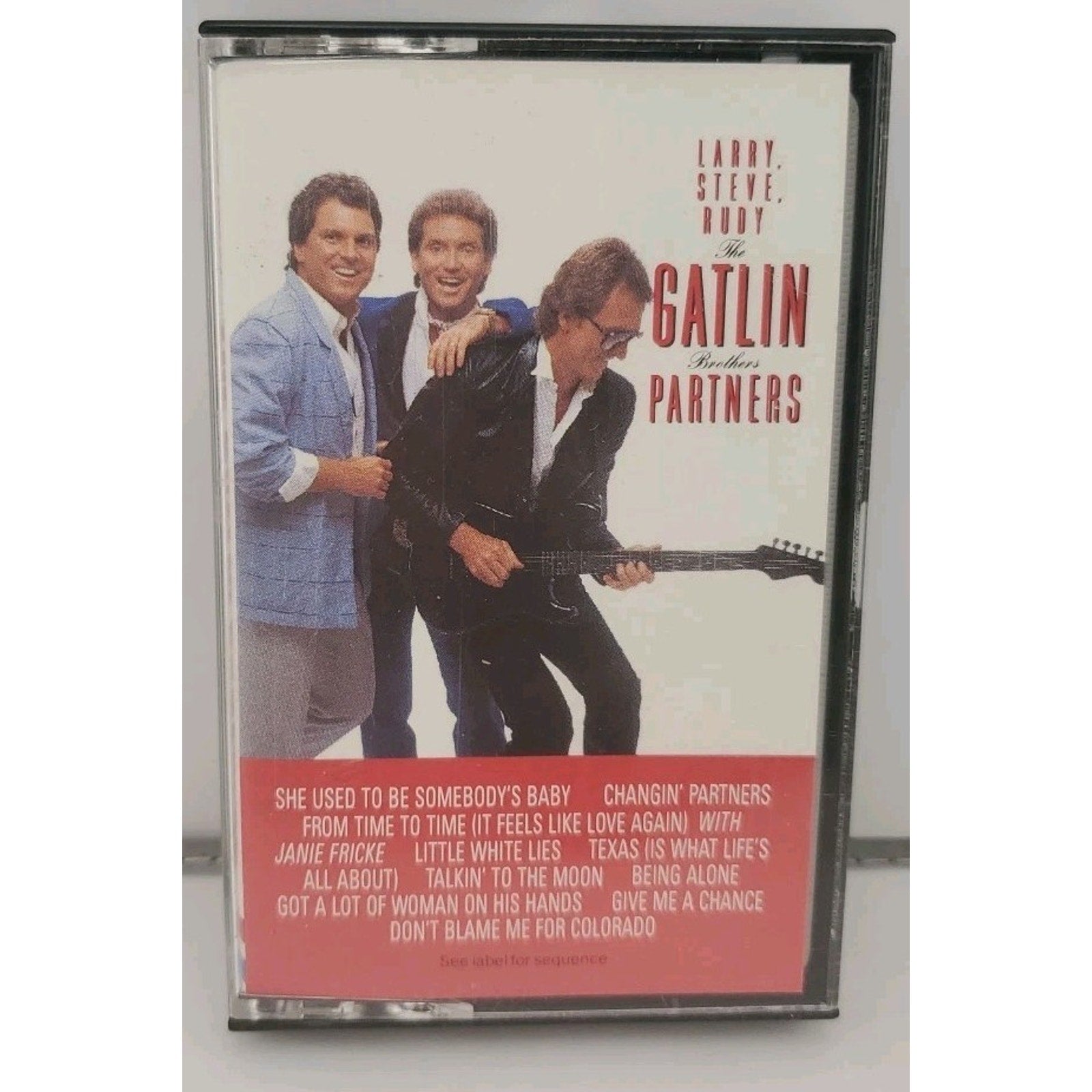 Partners by Larry Gatlin (Cassette, 1986, Columbia (USA))