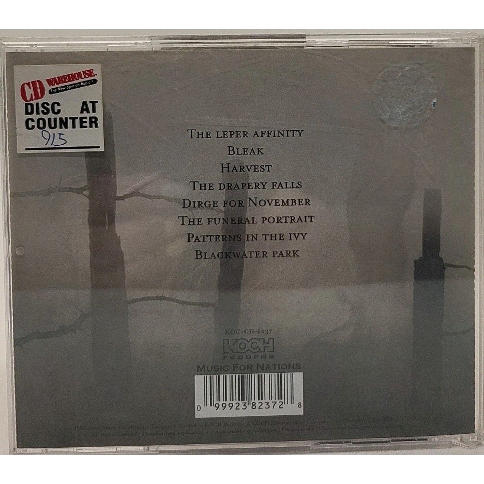 Blackwater Park by Opeth (CD, Mar-2001, Koch (USA))