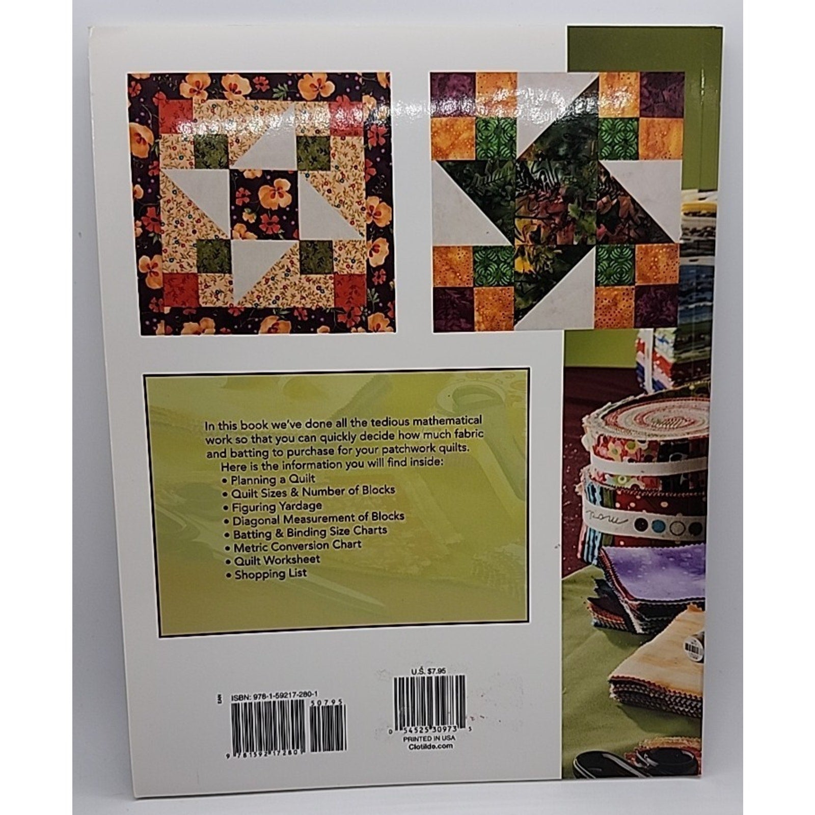 Patchwork Minus Mathwork, Paperback by Annie's