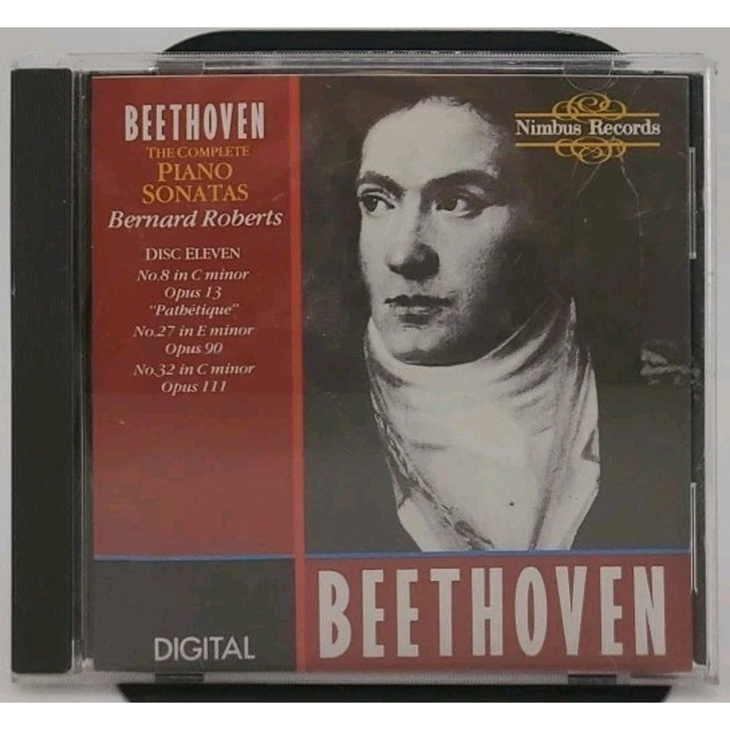 Beethoven, Bernard Roberts : Piano Sonatas 8, 27 & 32 (CD Nimbus)