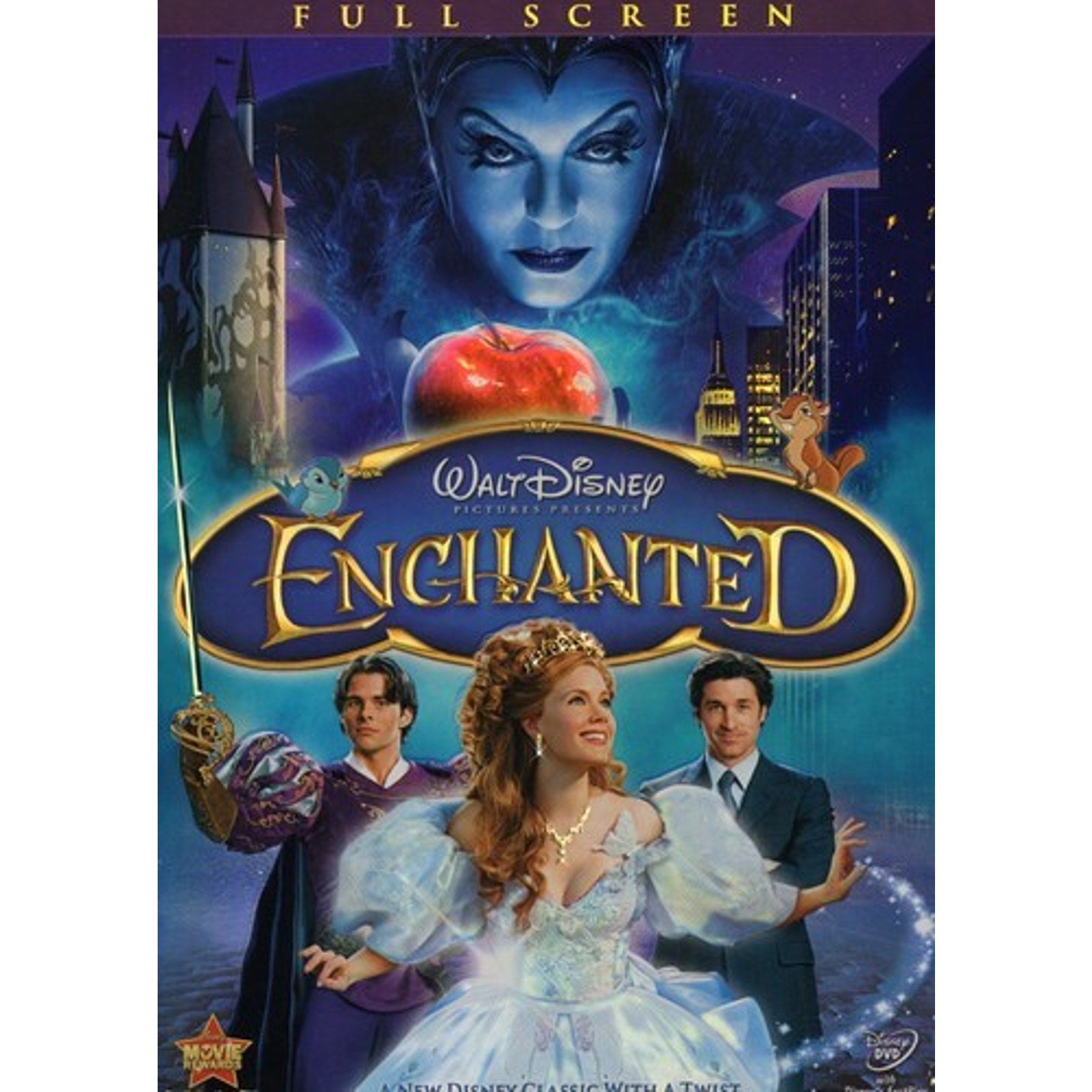 Enchanted (DVD, 2008, Full Frame)