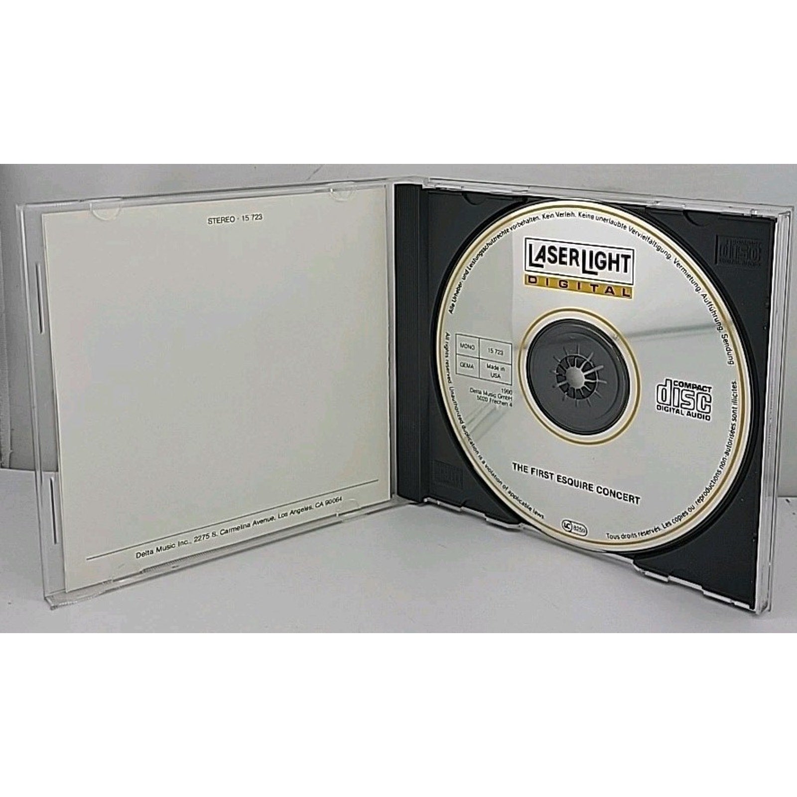 The First Esquire Concert by Various Artists (CD, Oct-1991, Laserlight)