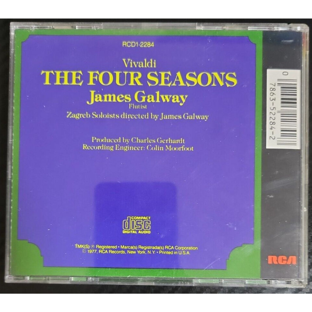ANTONIO VIVALDI - James Galway & Zagreb Soloists: Vivaldi Four Seasons (rca Red