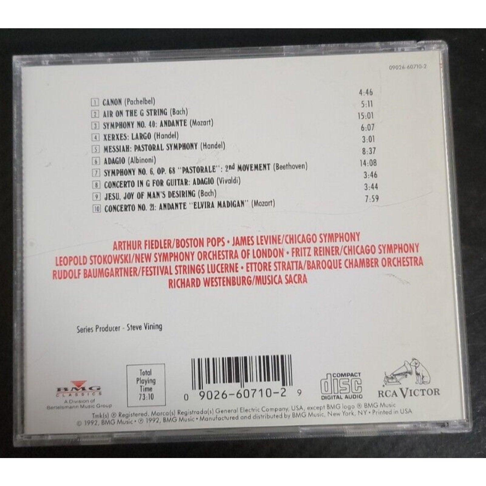 Stress Busters: Music for a Sress-Less World (CD, BMG)