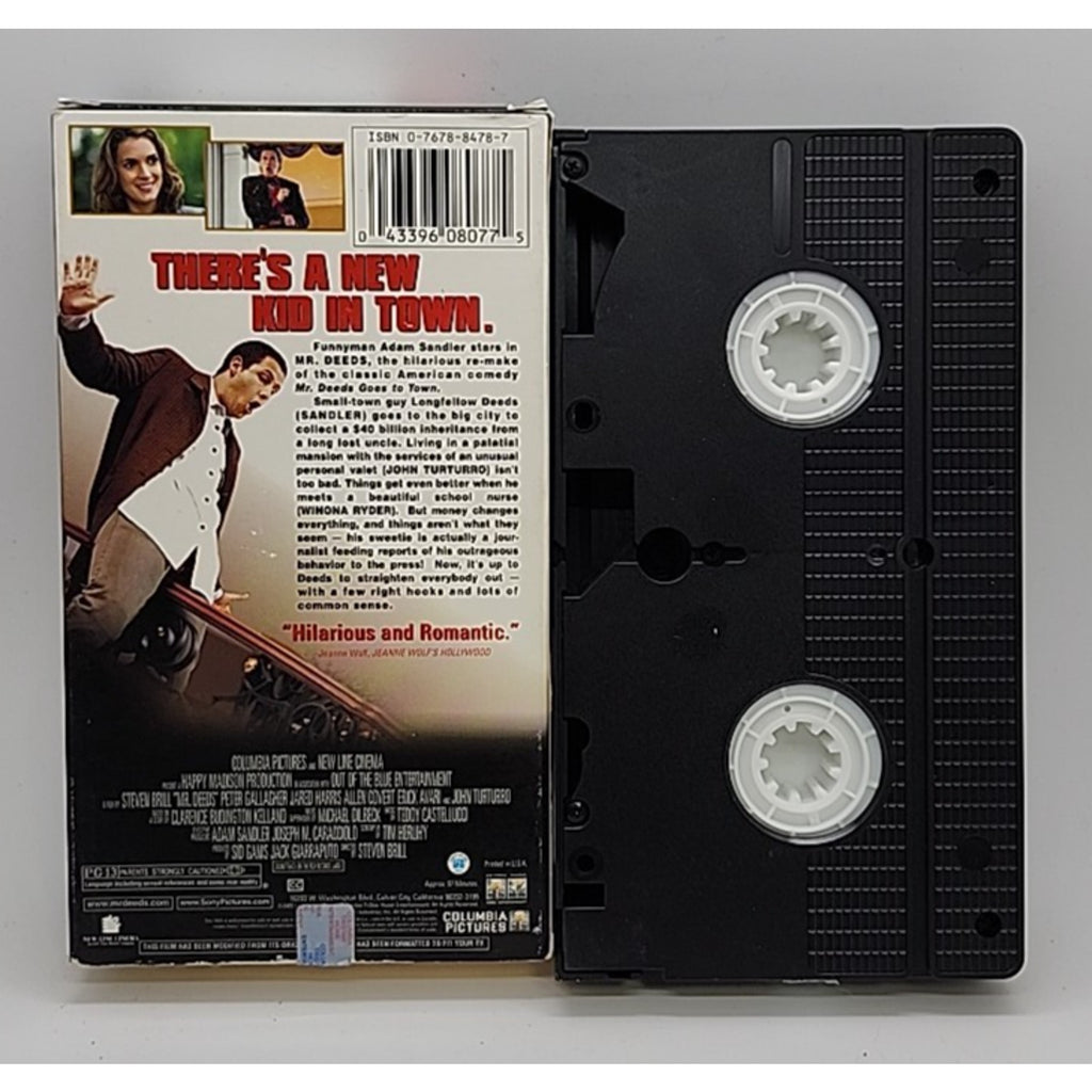 Mr. Deeds (VHS, 2002)