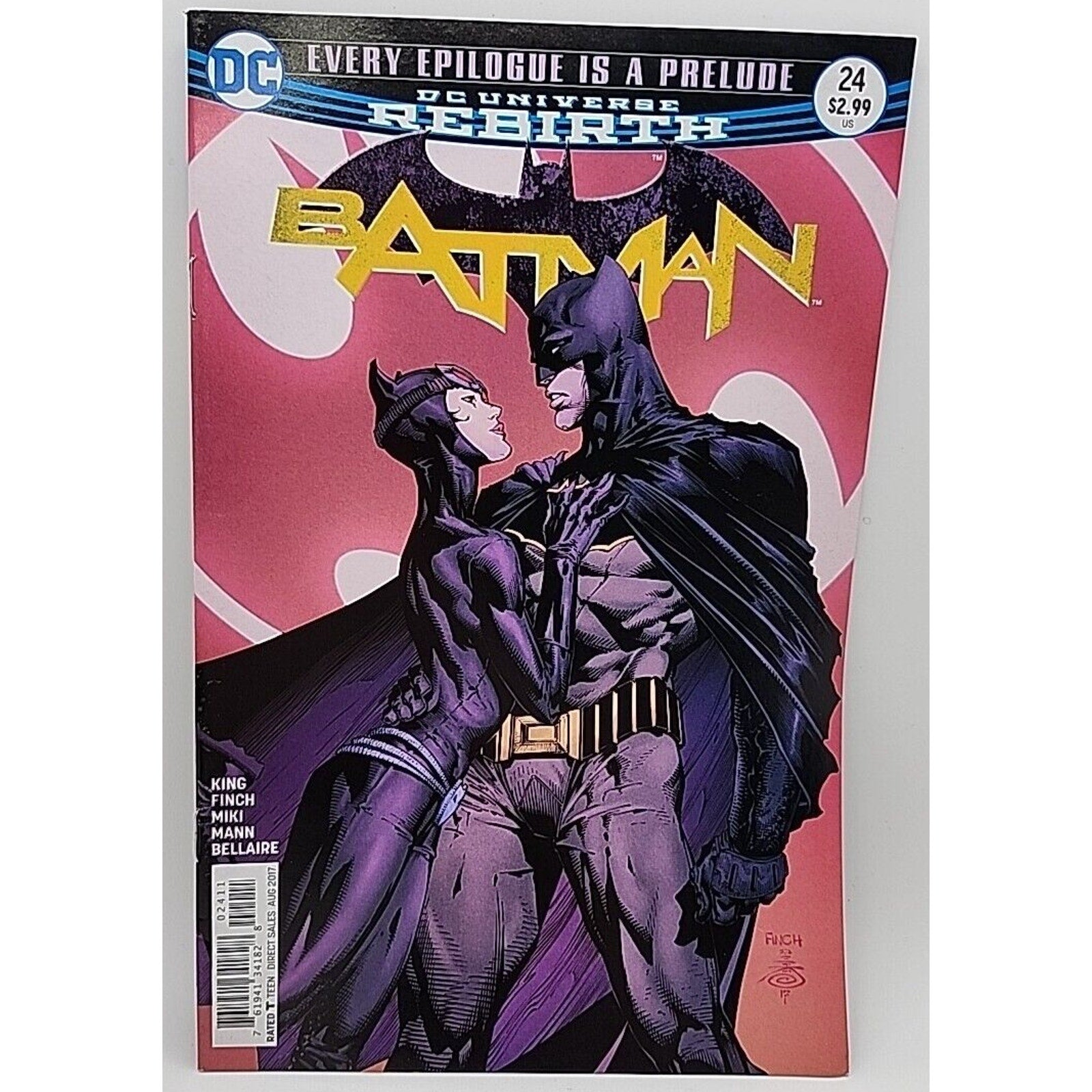 Batman #24 (2017) DC Comics - Tom King, David Finch