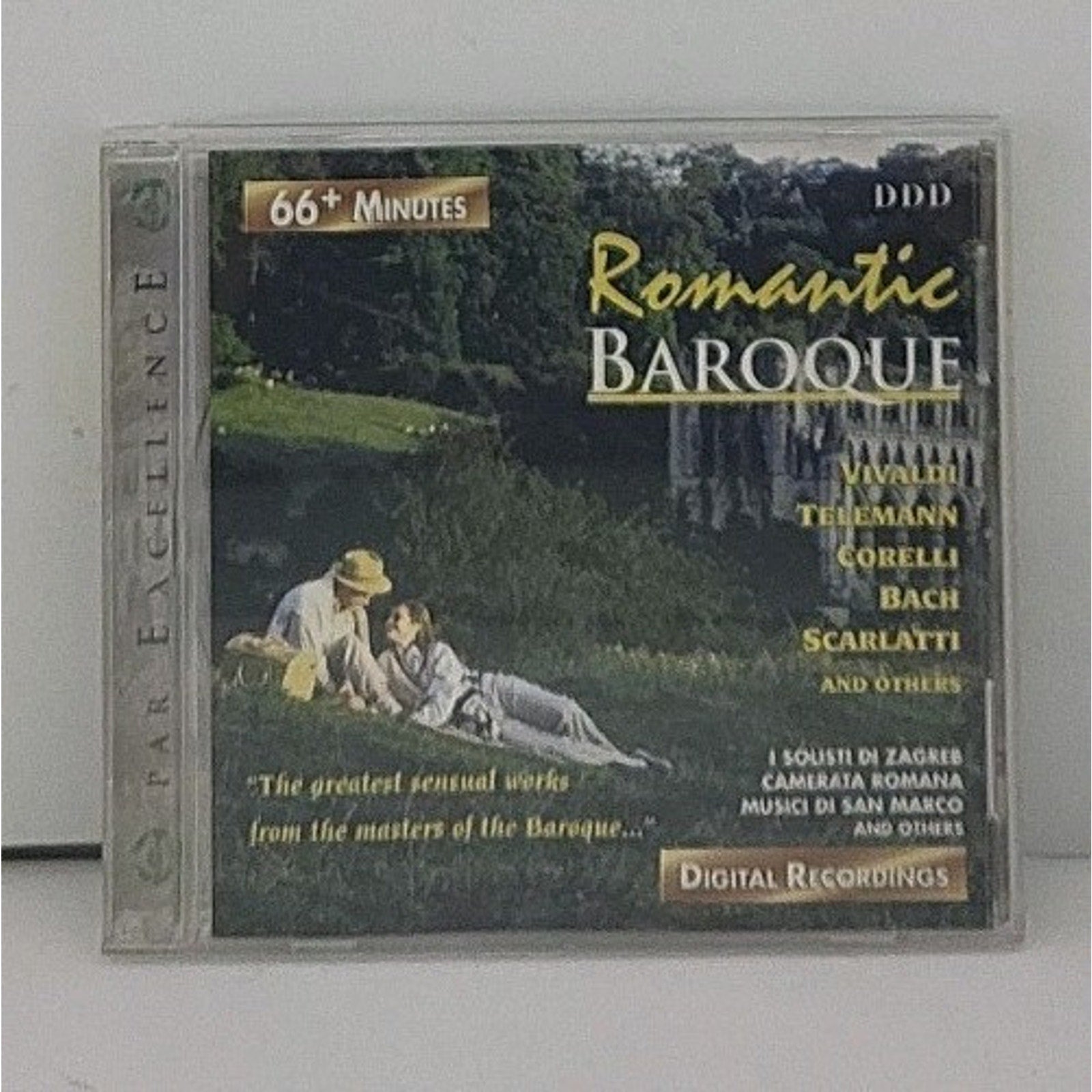 Romantic Baroque CD Vivaldi Telemann Corelli Bach Scarlatti & More