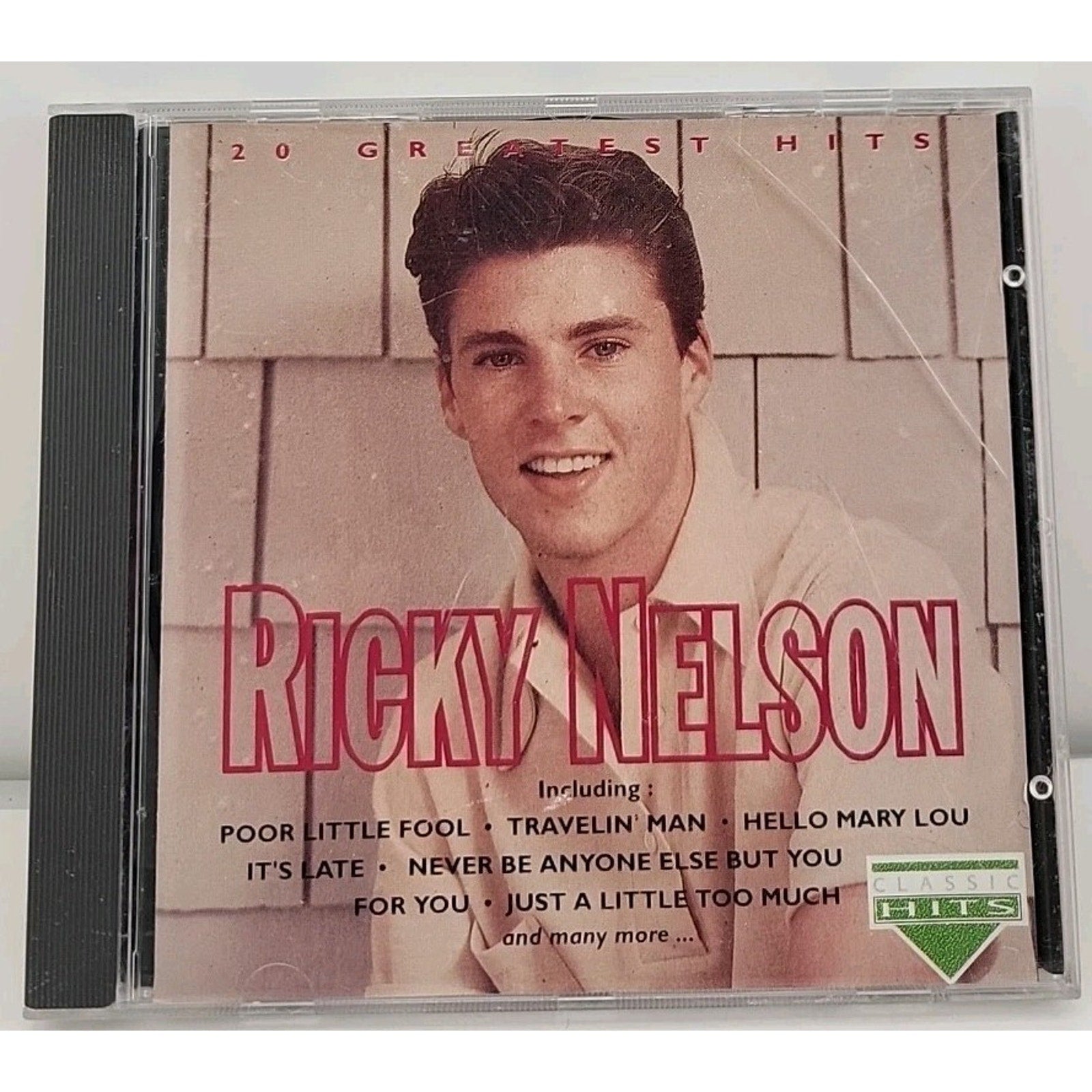 Ricky Nelson 20 Greatest Hits CD Album Classic Hits
