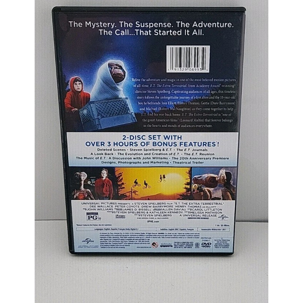 E.T. the Extra-Terrestrial (DVD, 1982)