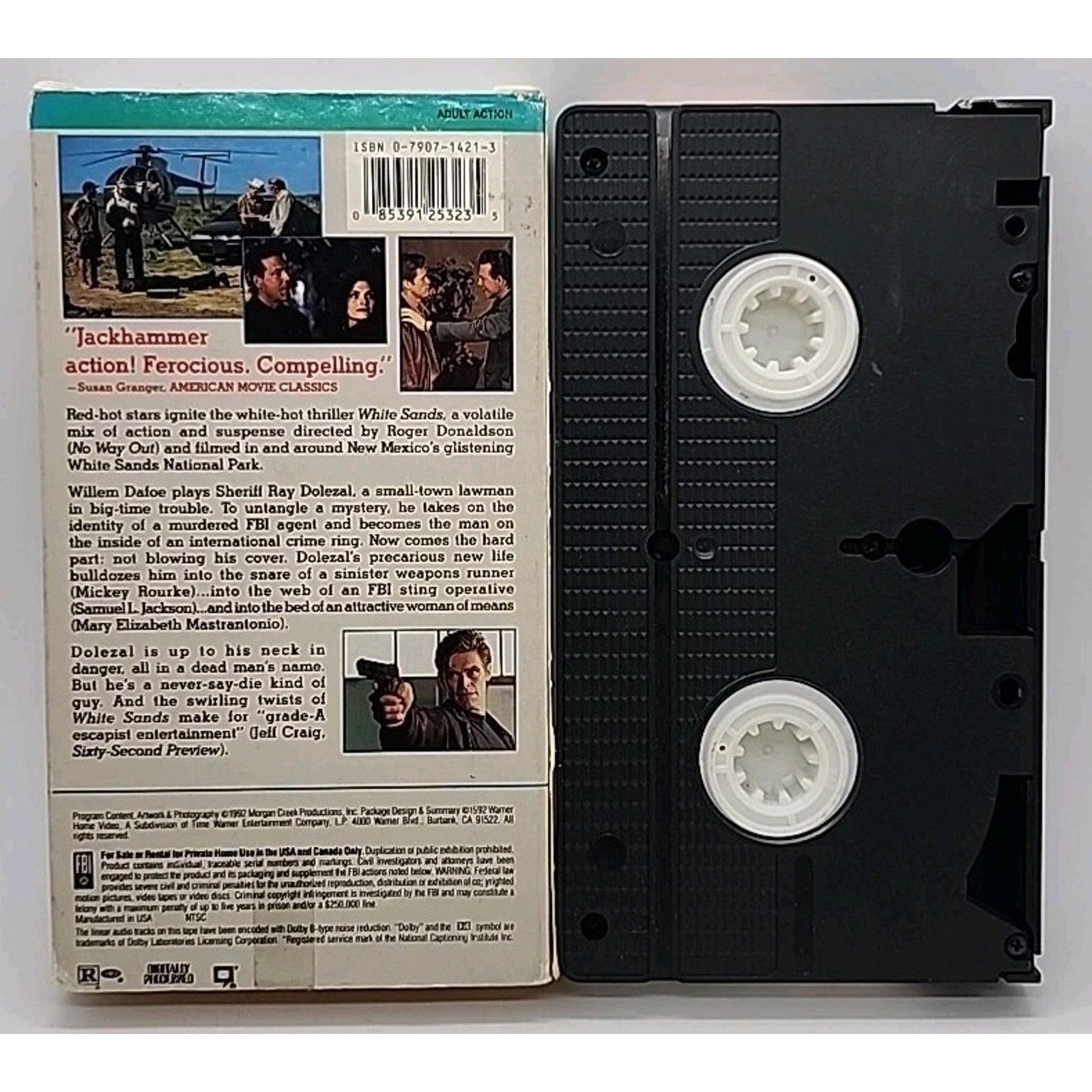 White Sands (VHS, 1992)