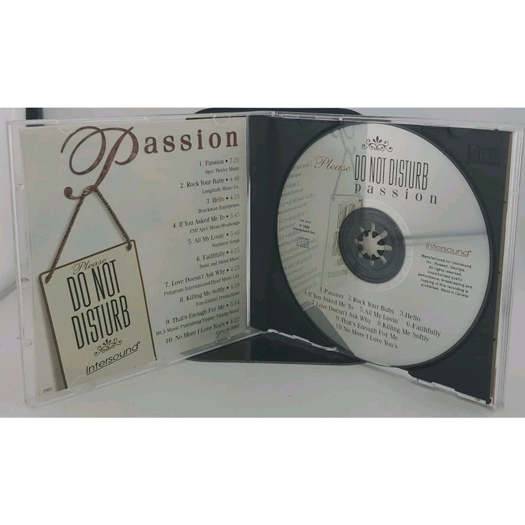 Please Do Not Disturb: Passion by Various Artists (CD, 1996)